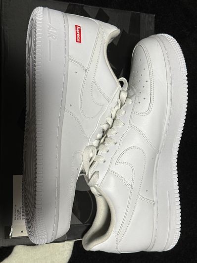 Supreme × Nike Air Force 1 Low "White"