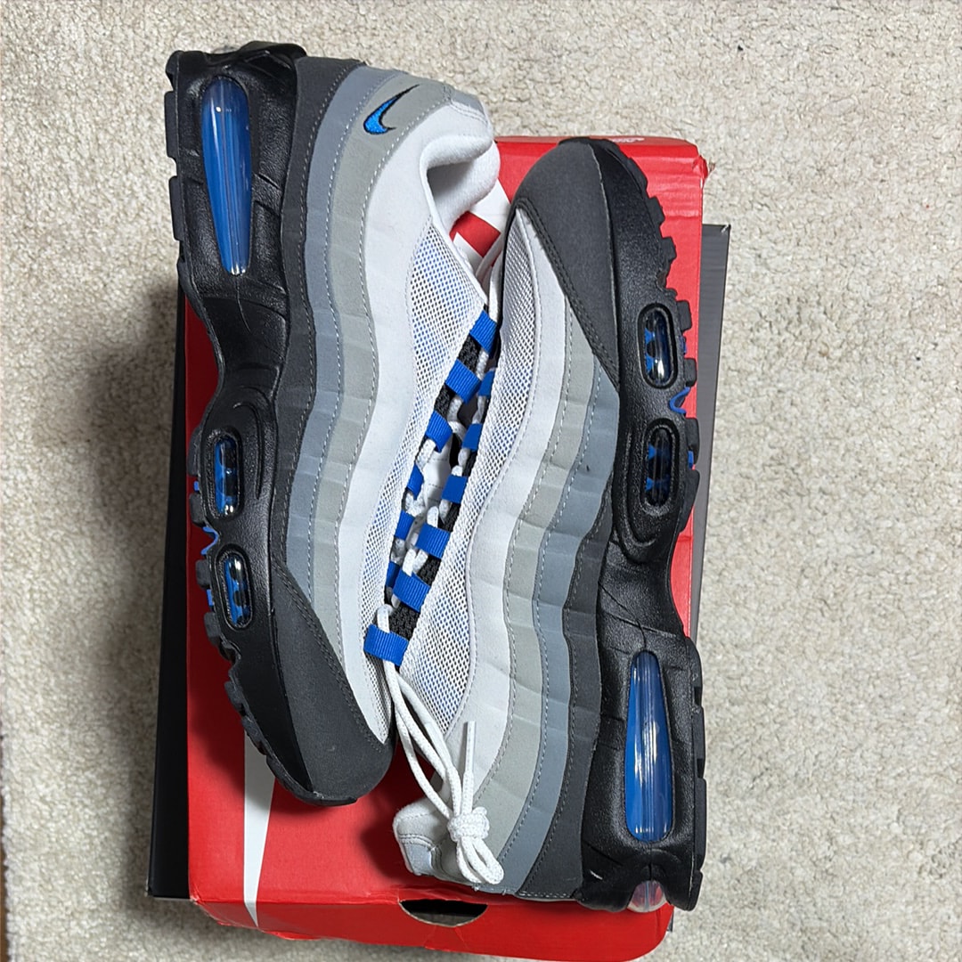 Nike Air Max 95 OG Big Bubble "Cool Grey/Blue Spark"