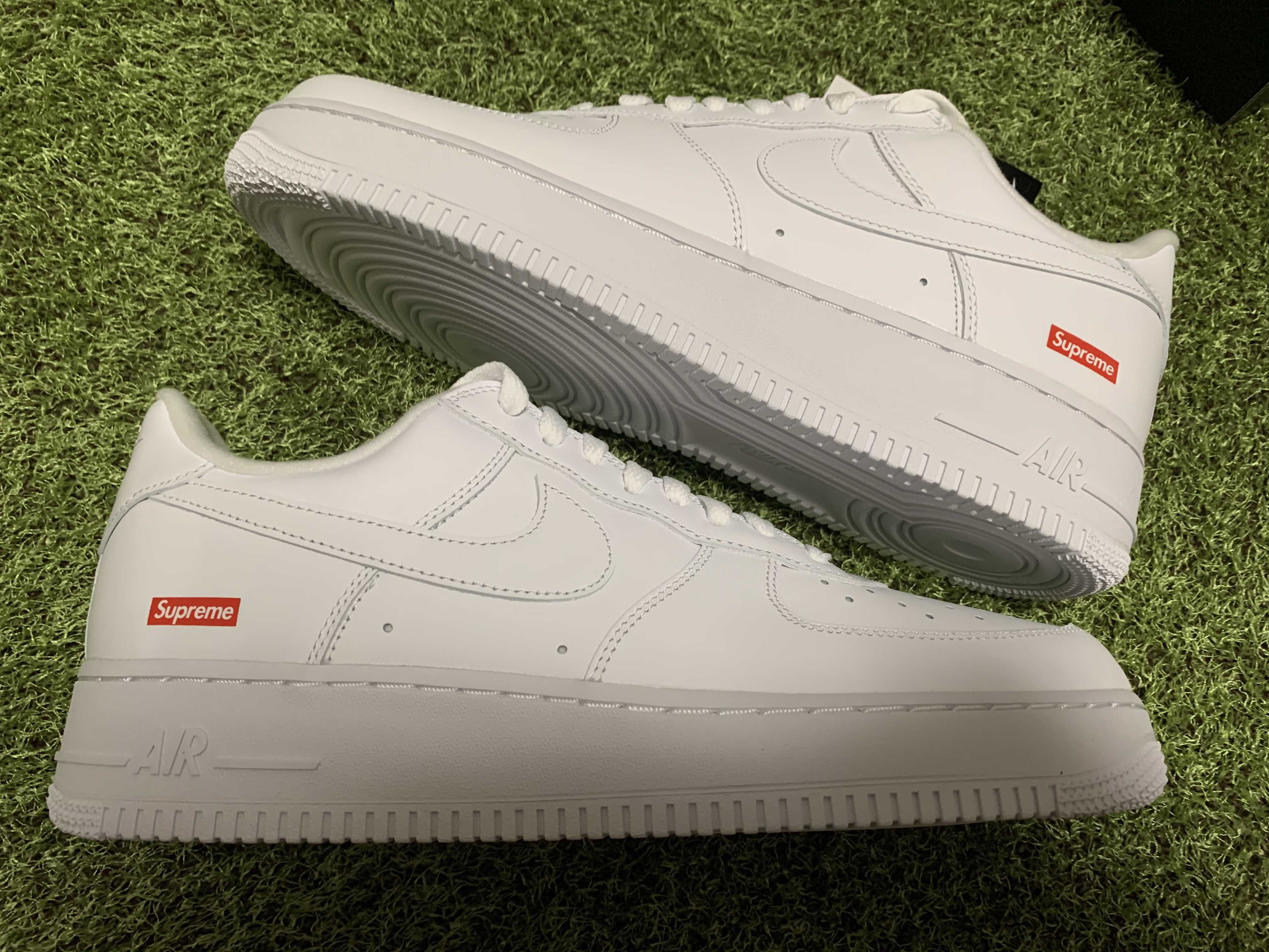 Supreme × Nike Air Force 1 Low "White"