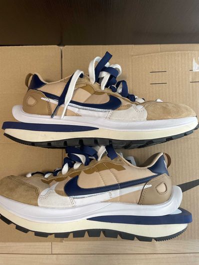 Sacai × Nike Vapor Waffle "Sesame And Blue Void"