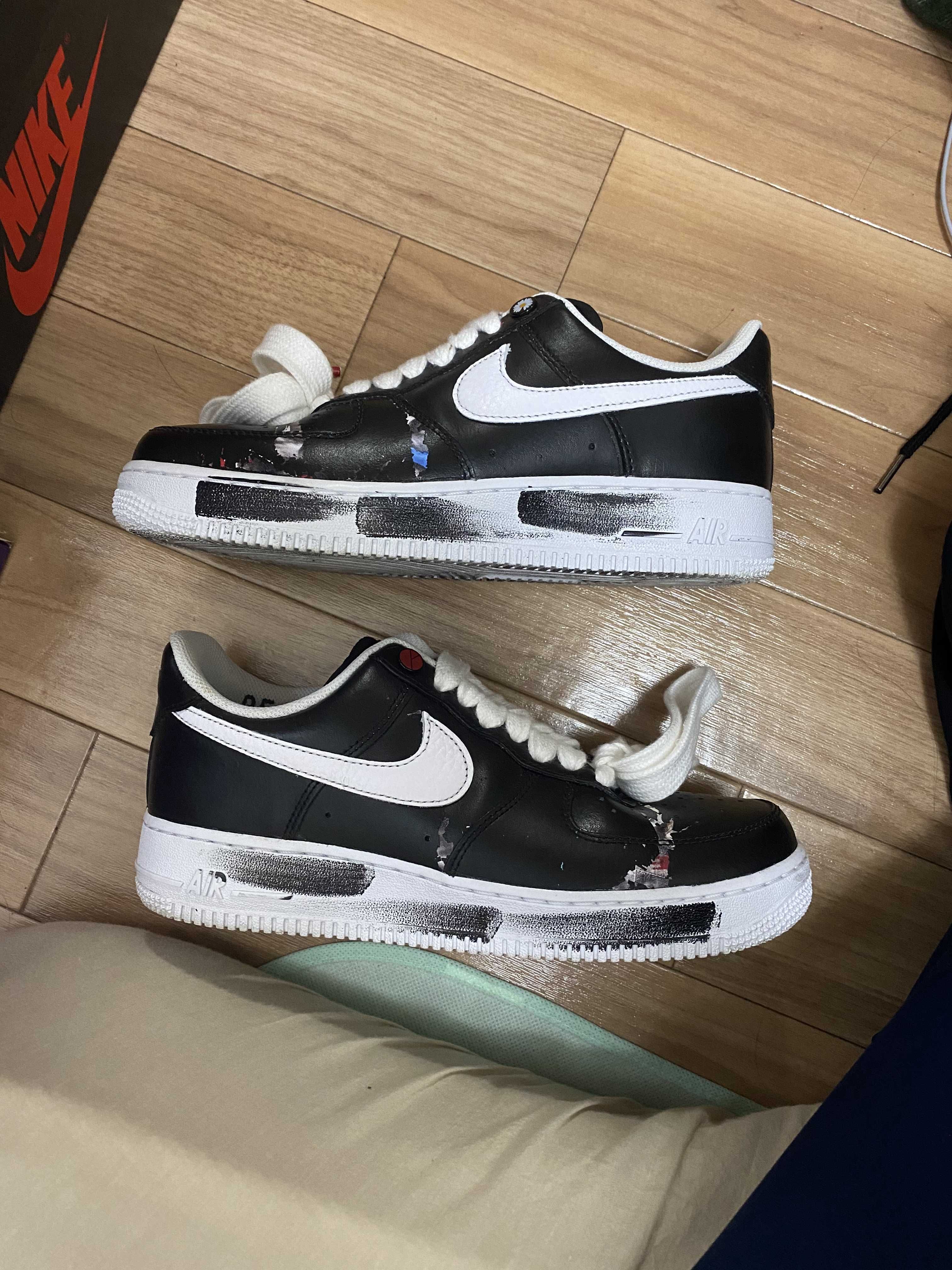 PEACEMINUSONE × Nike Air Force 1 Low Para Noise "Black" / G-DRAGON