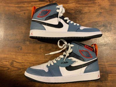 FACETASM × Nike Air Jordan 1 Mid "White/Navy"