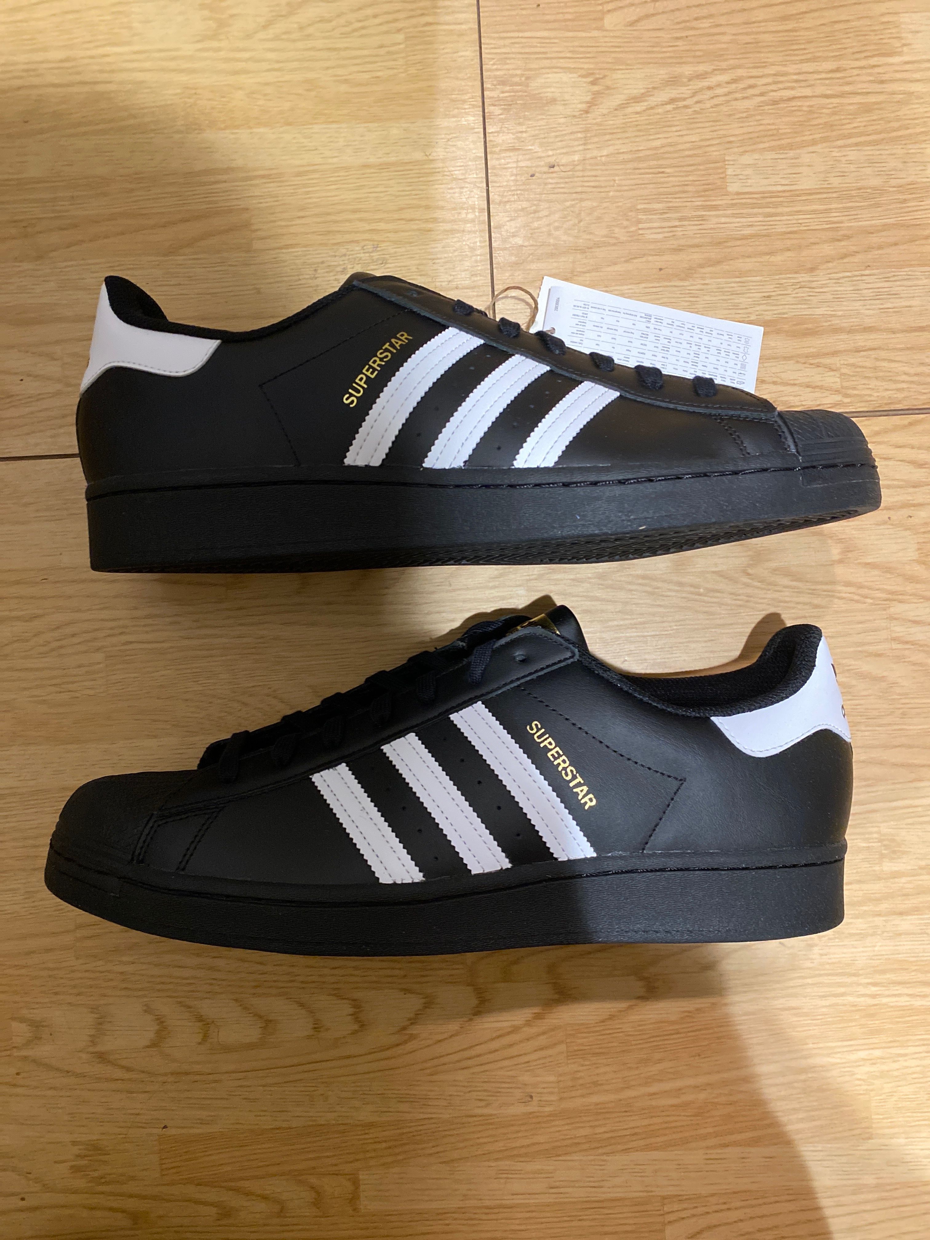 adidas Superstar "Core Black/Footwear White"
