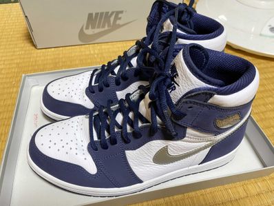 Nike Air Jordan 1 High OG CO.JP "White/Midnight Navy" (2020)(ブリーフケースなし)