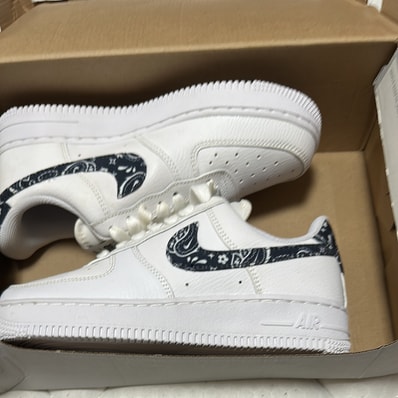 Nike Women's Air Force 1 Low '07 Essential "Black Paisley"
