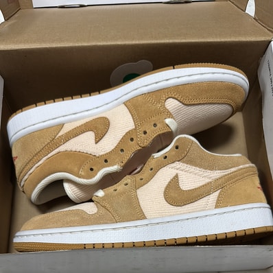 Nike Women's Air Jordan 1 Low "Corduroy And Suede"