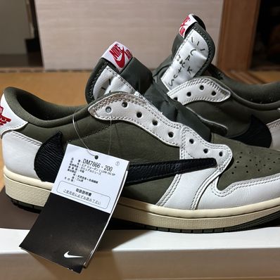 Travis Scott × Nike Air Jordan 1 Low OG SP "Reverse Olive"