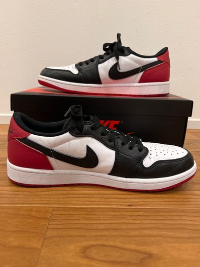 Nike Air Jordan 1 Retro Low OG "Black Toe"