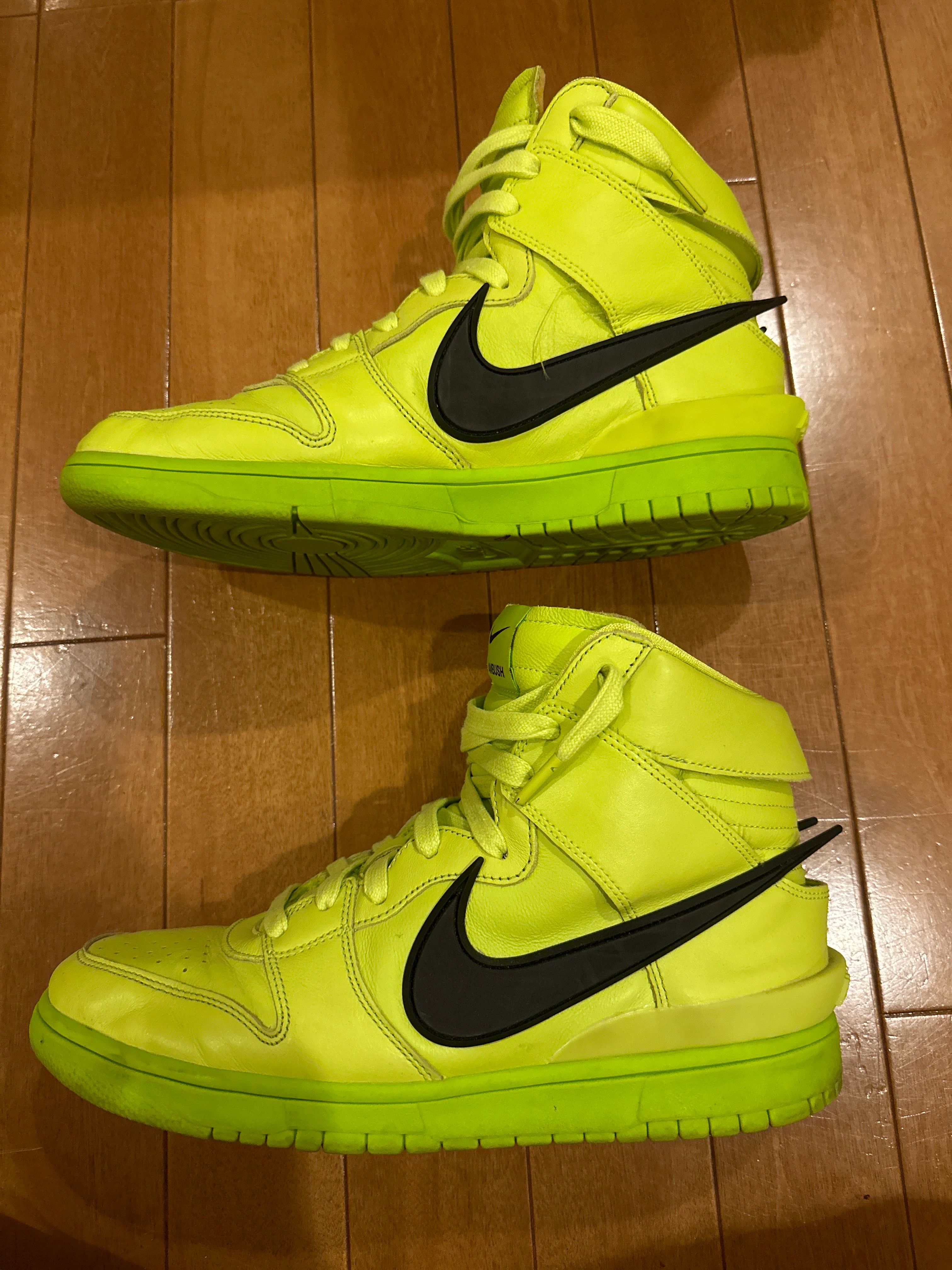 Ambush × Nike Dunk High "Flash Lime"