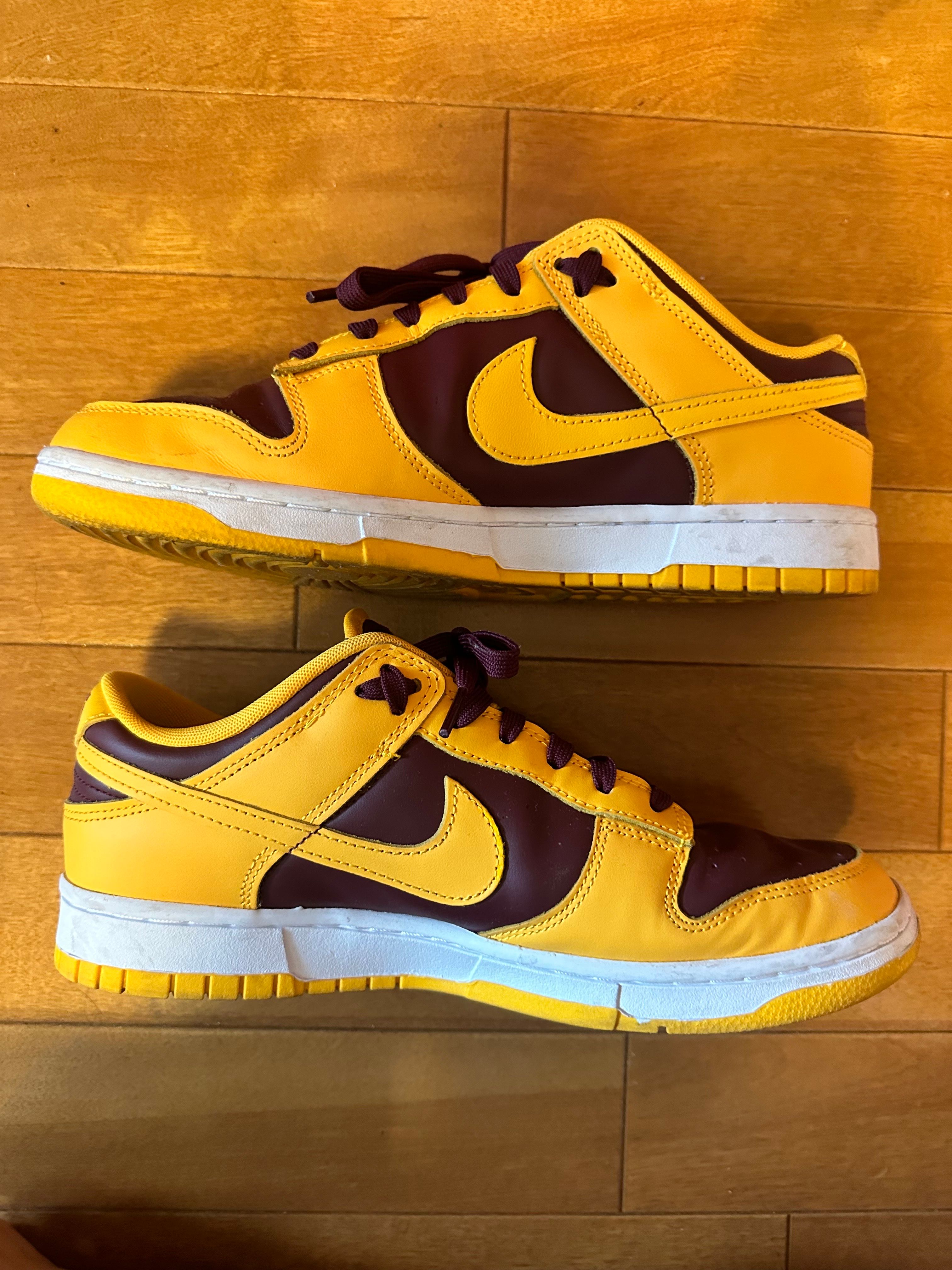 Nike Dunk Low Retro "University Gold and Deep Maroon"