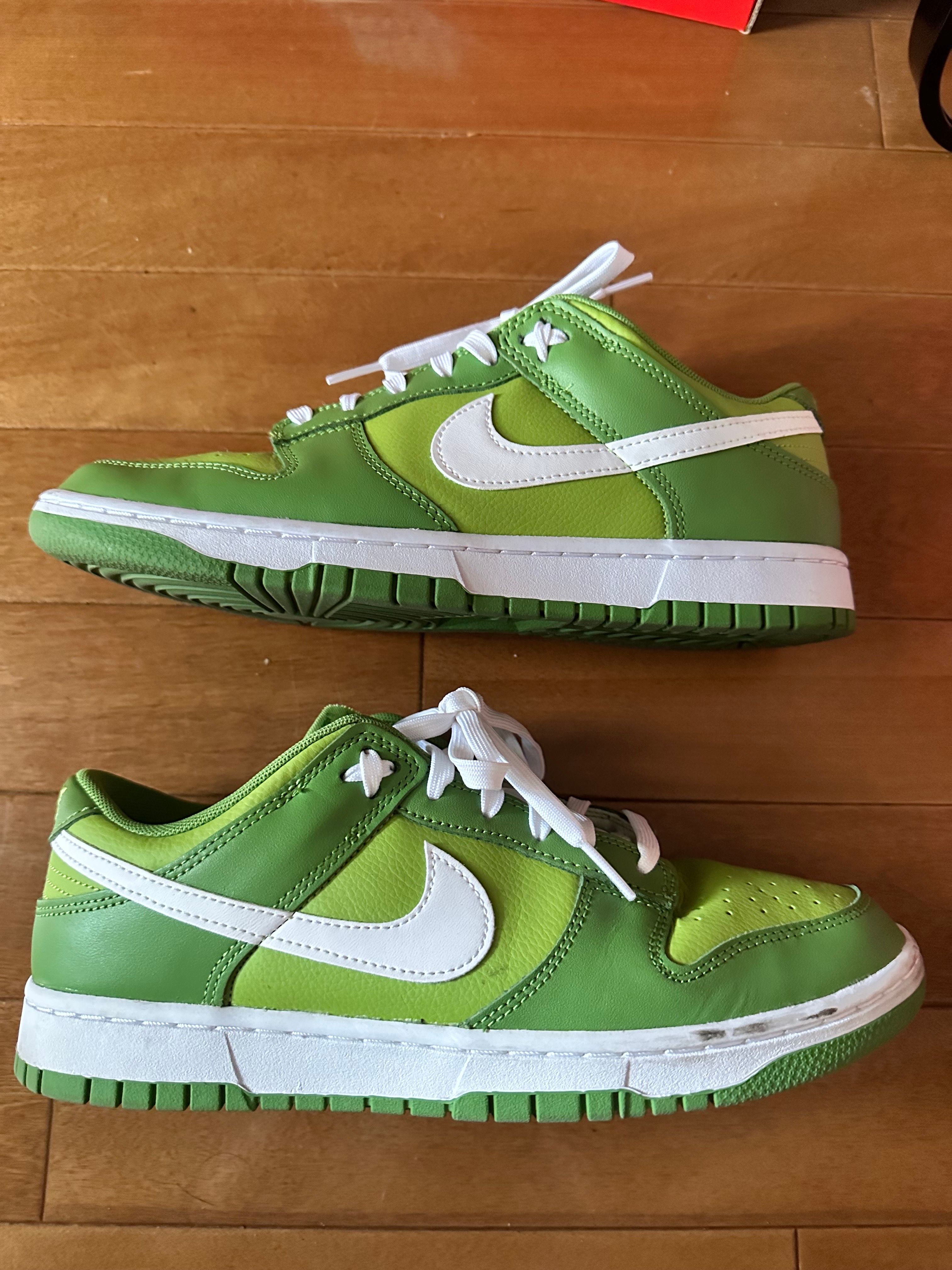 Nike Dunk Low "Chlorophyll/White/Vivid Green"
