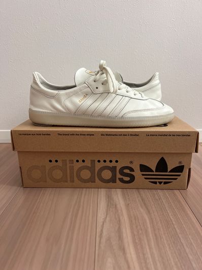 adidas Samba Decon "Ivory/Gold Metallic"