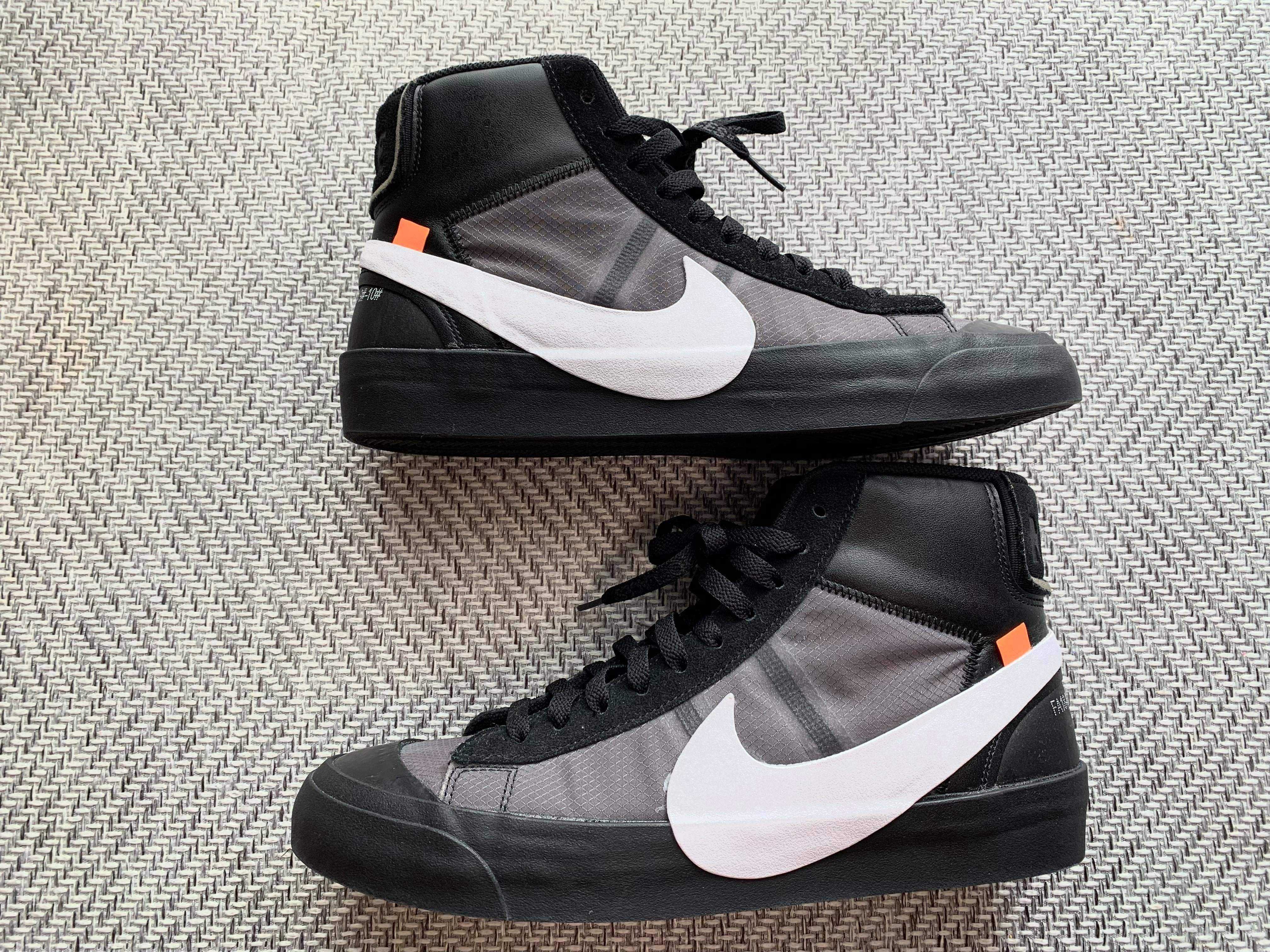 Off-White × Nike Blazer Studio Mid "Grim Reaper"