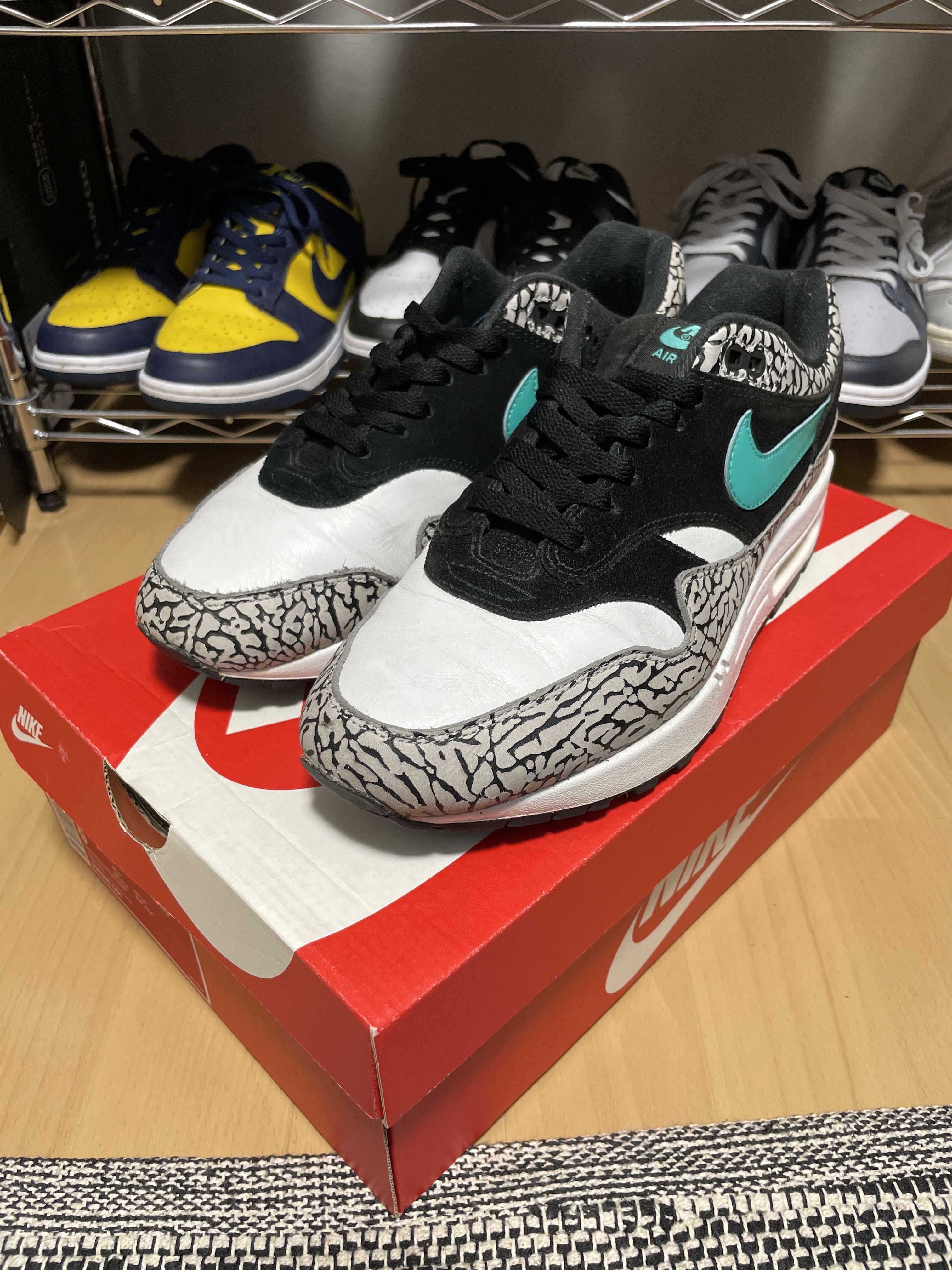 atmos × Nike Air Max 1 Premium Retro "Elephant/Safari" (2017)