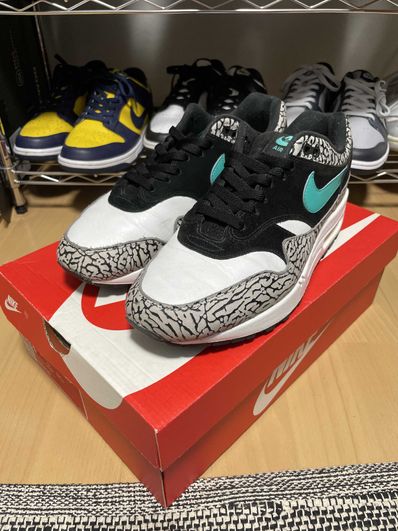 atmos × Nike Air Max 1 Premium Retro "Elephant/Safari" (2017)