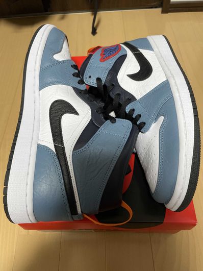 FACETASM × Nike Air Jordan 1 Mid "White/Navy"