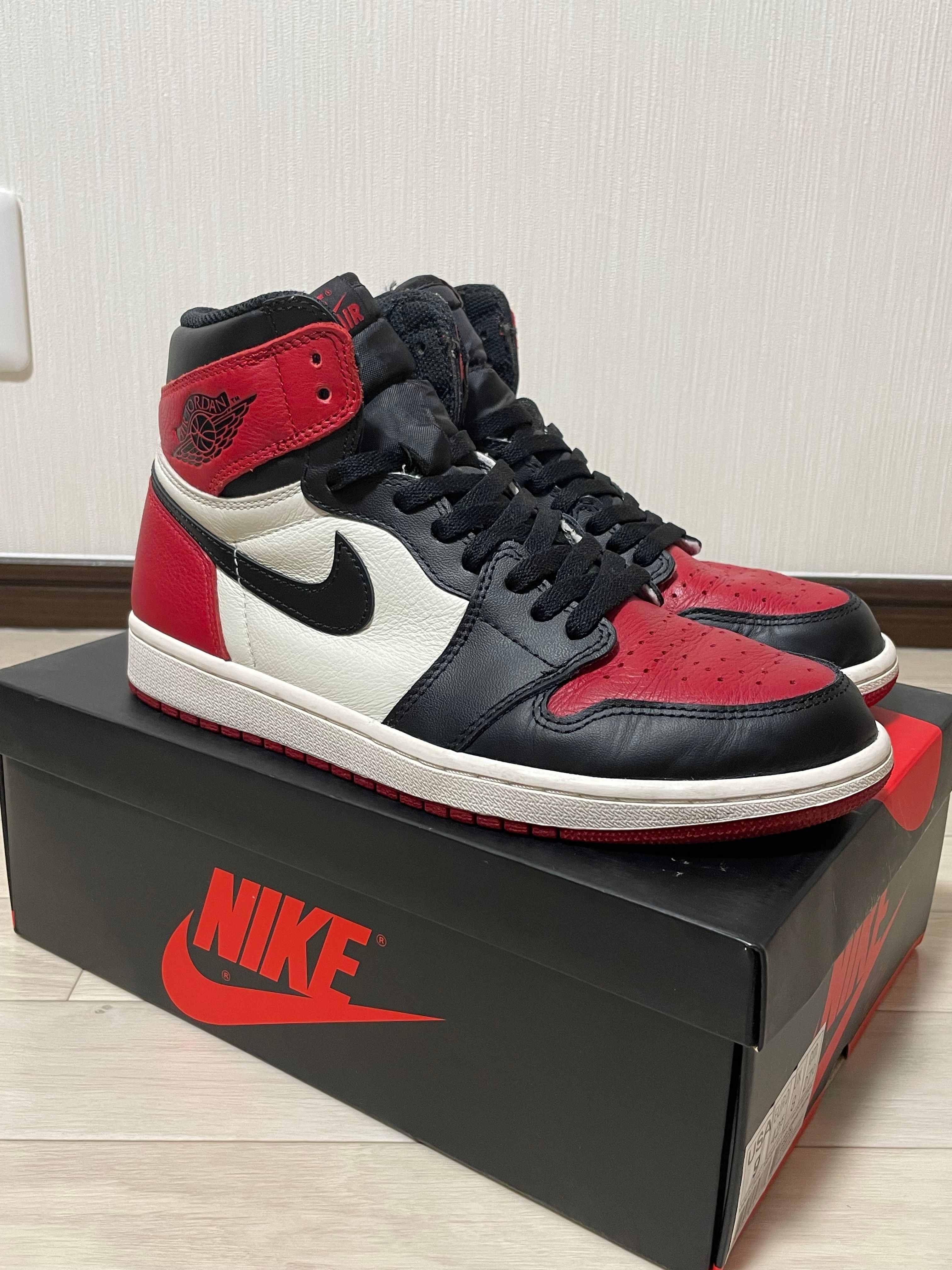 Nike Air Jordan 1 Retro High OG "Bred Toe"