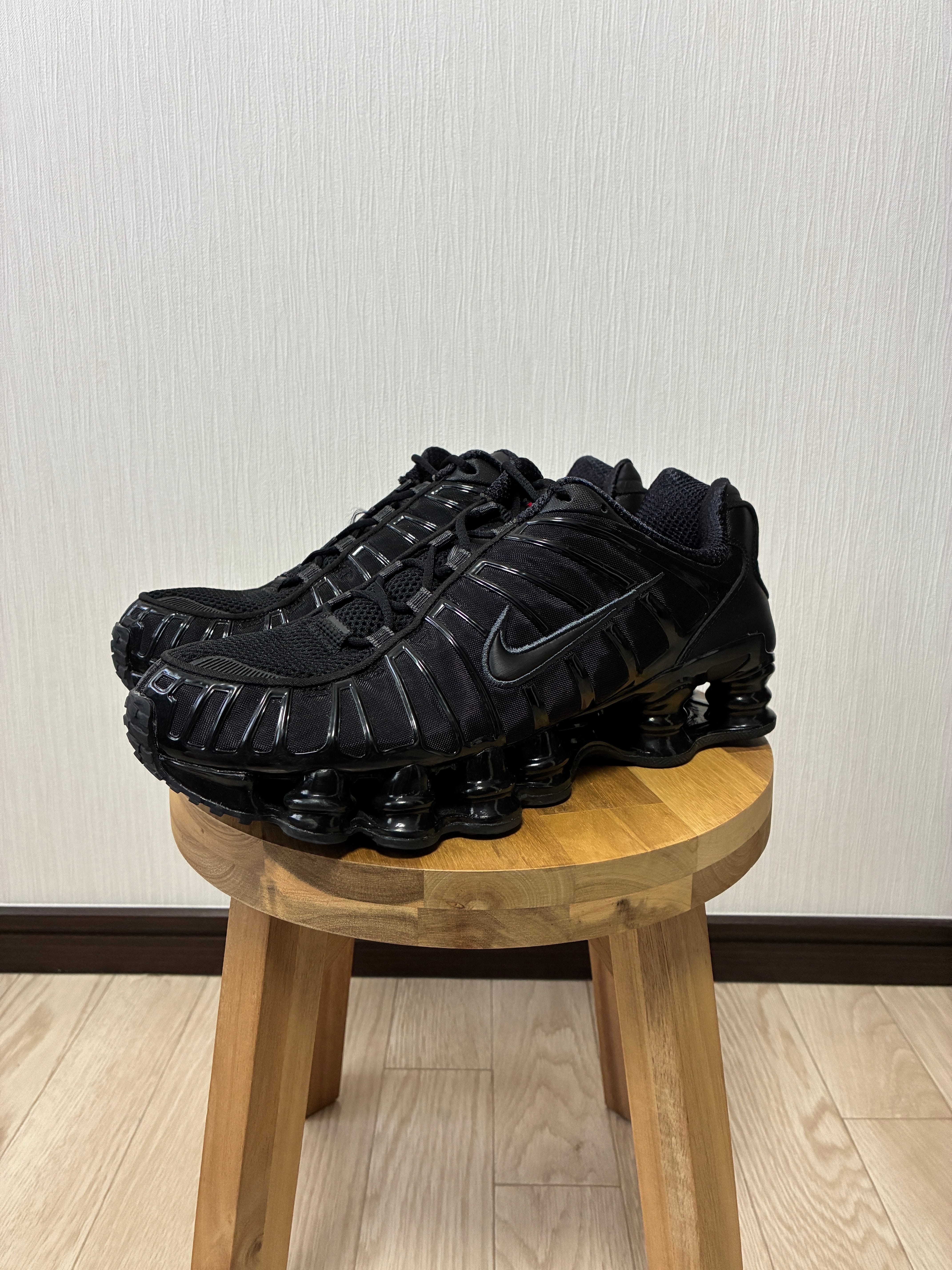 Nike Shox TL "Black/Metallic Hematite/Max Orange/Black"