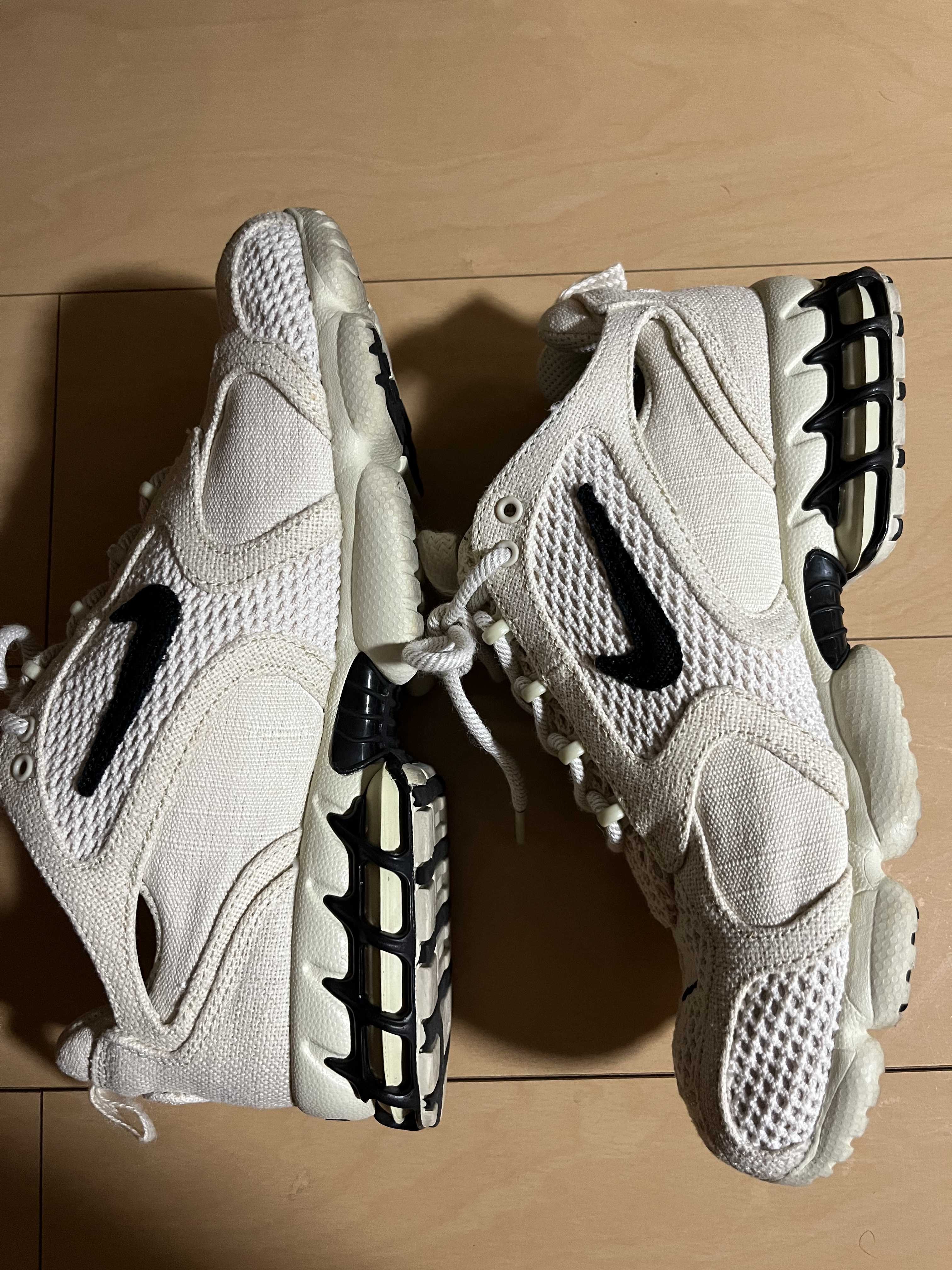 Stussy × Nike Air Zoom Spiridon CG 2 "Fossil/Black"