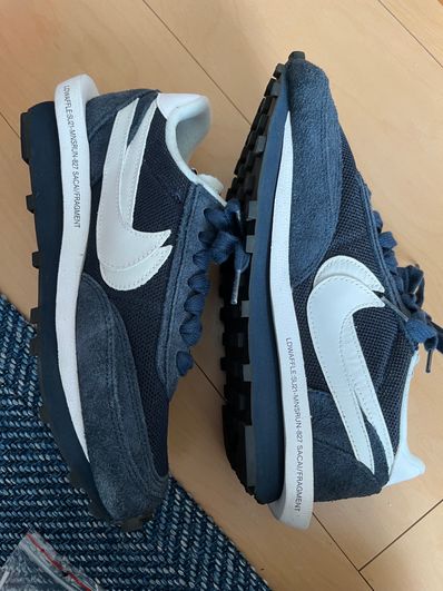 Fragment × sacai × Nike LD Waffle "Blackended Blue"