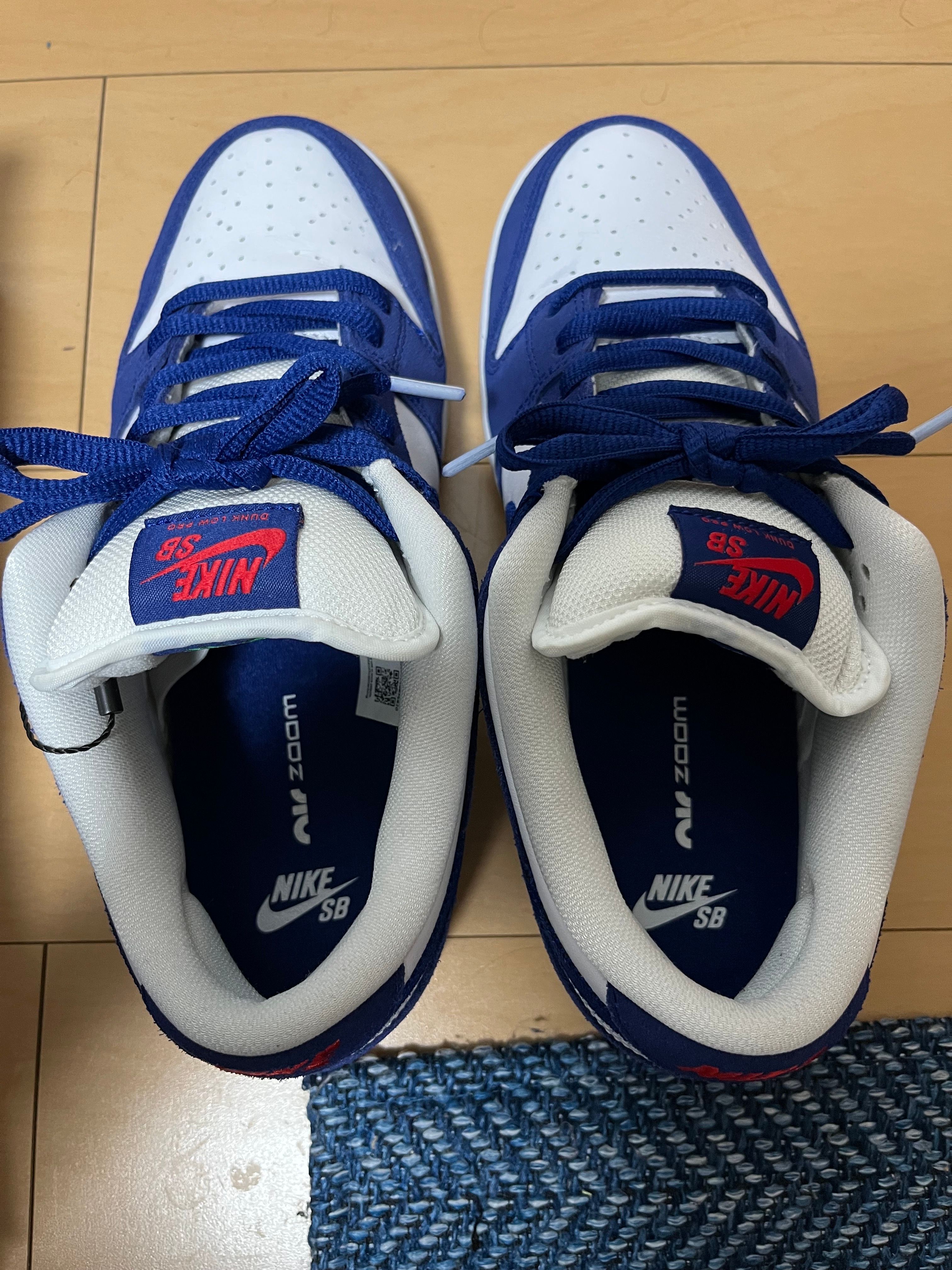 Nike SB Dunk Low "Los Angeles Dodgers/Deep Royal Blue"
