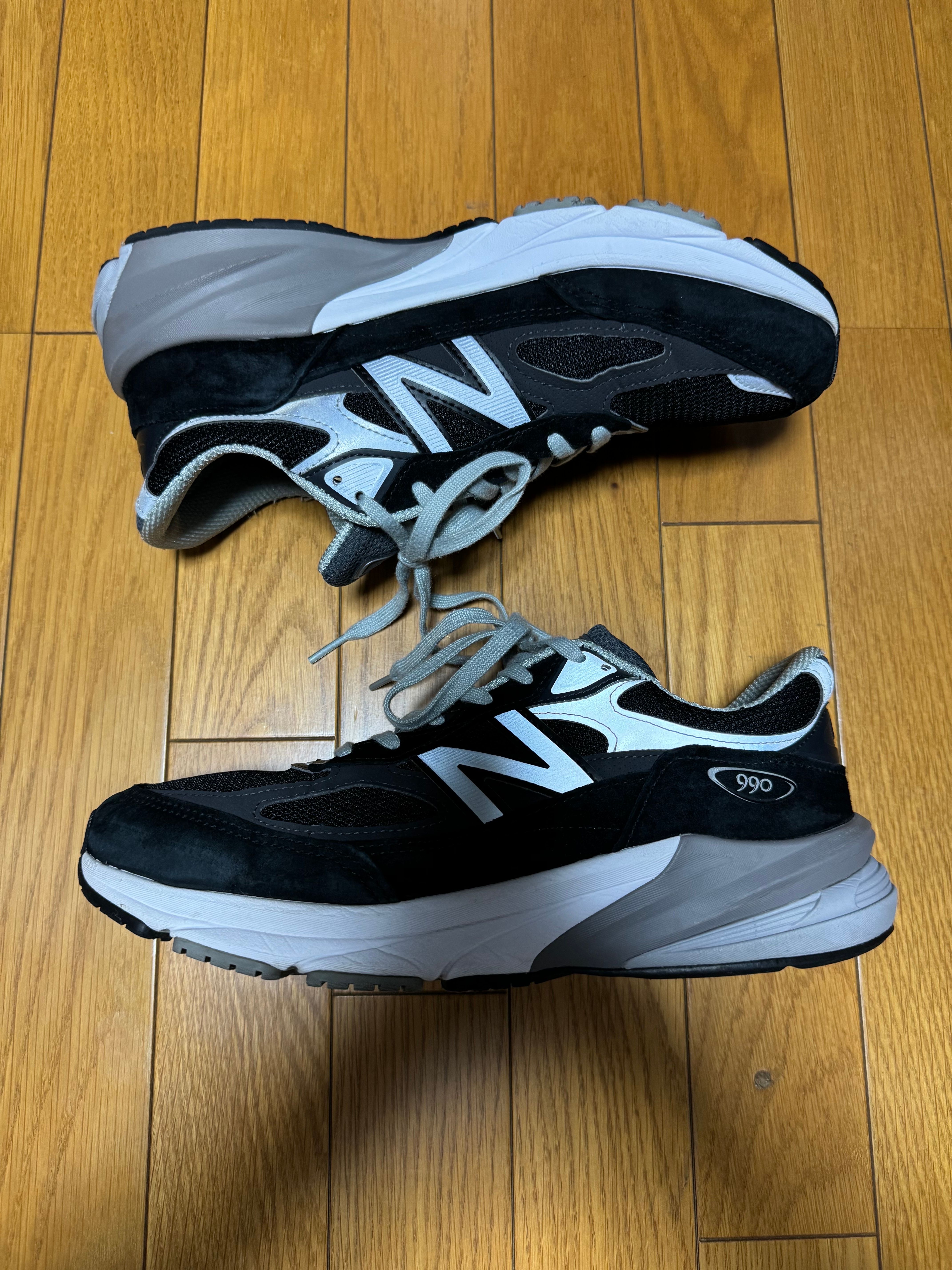 New Balance 990V6 "Black" (Heel NB Logo)