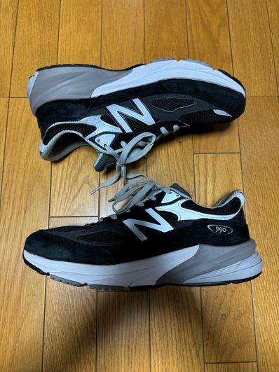New Balance 990V6 "Black" (Heel NB Logo)