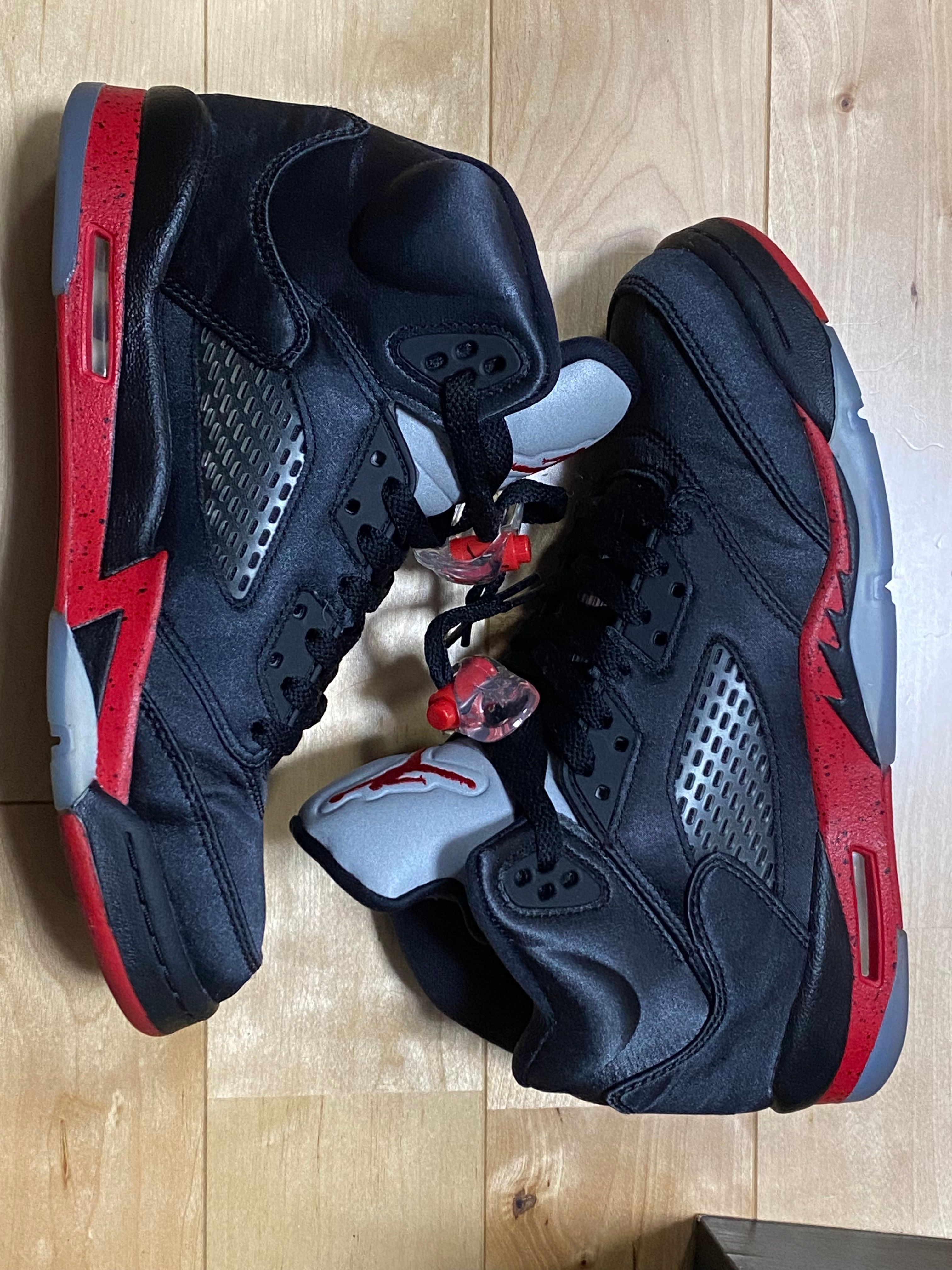 NIKE AIR JORDAN 5 RETRO SATIN BRED (GS)