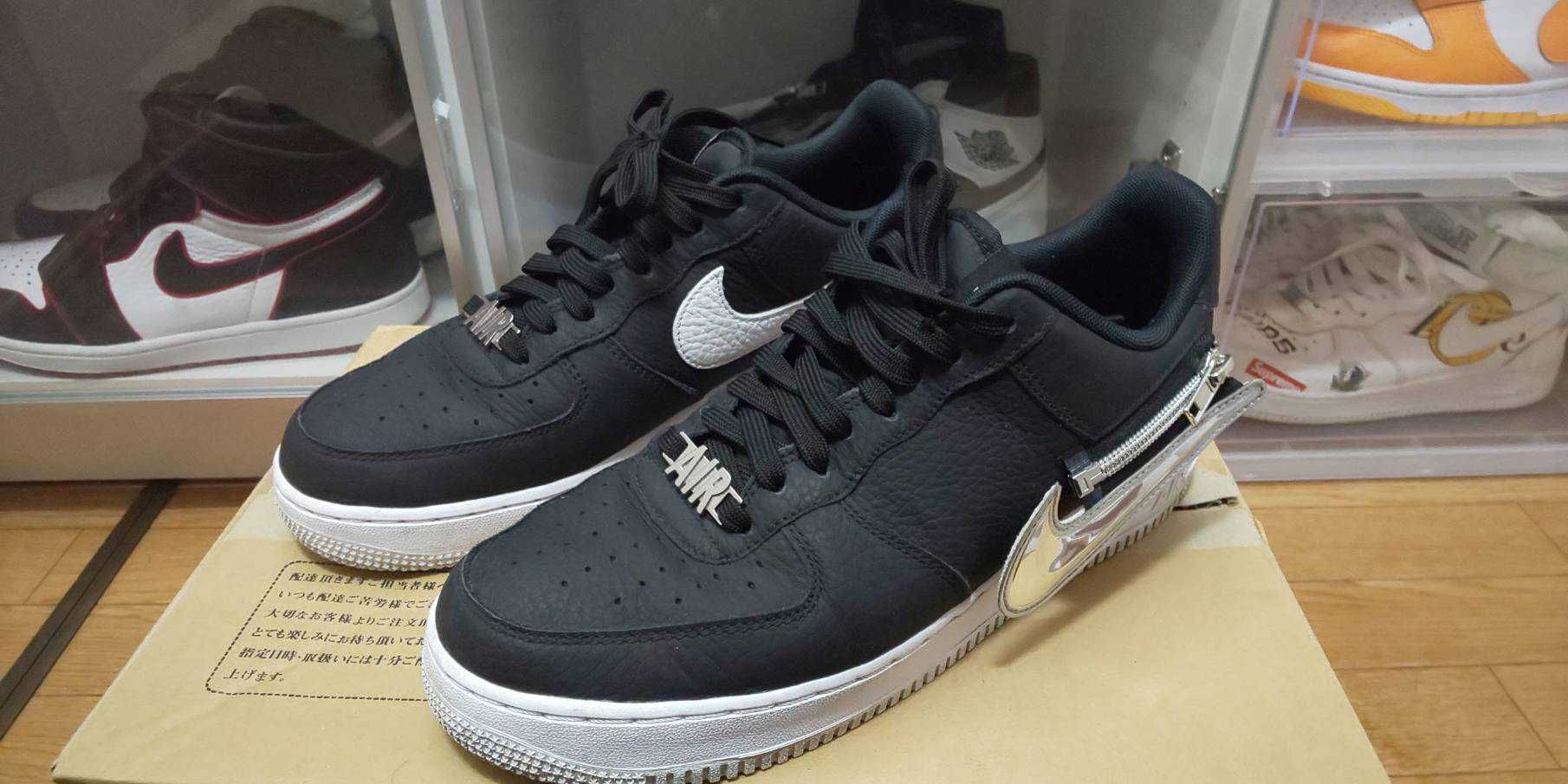 Nike Air Force 1 Low "Black Zipper"