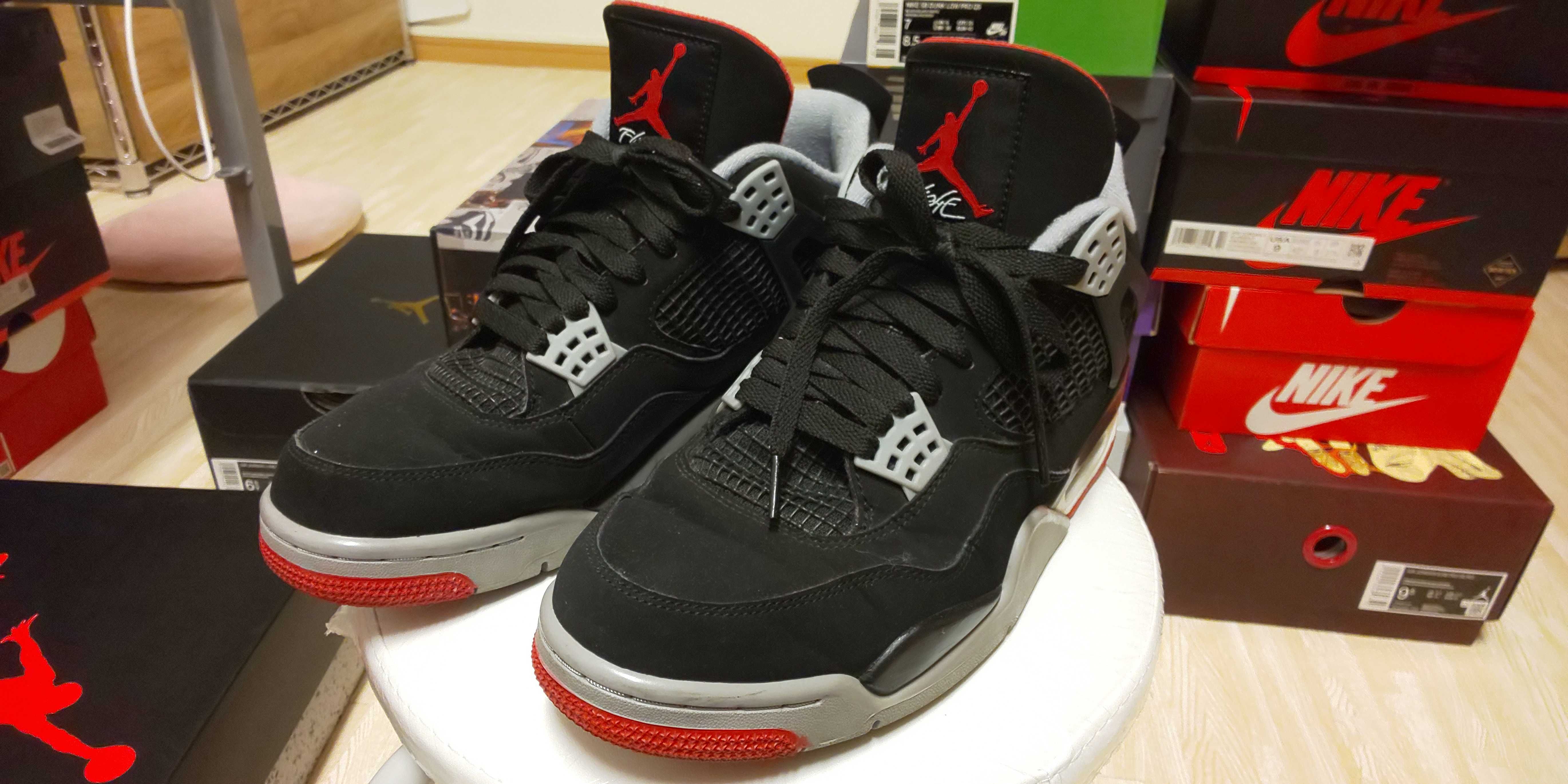 Nike Air Jordan 4 Retro "Bred" (2019)  