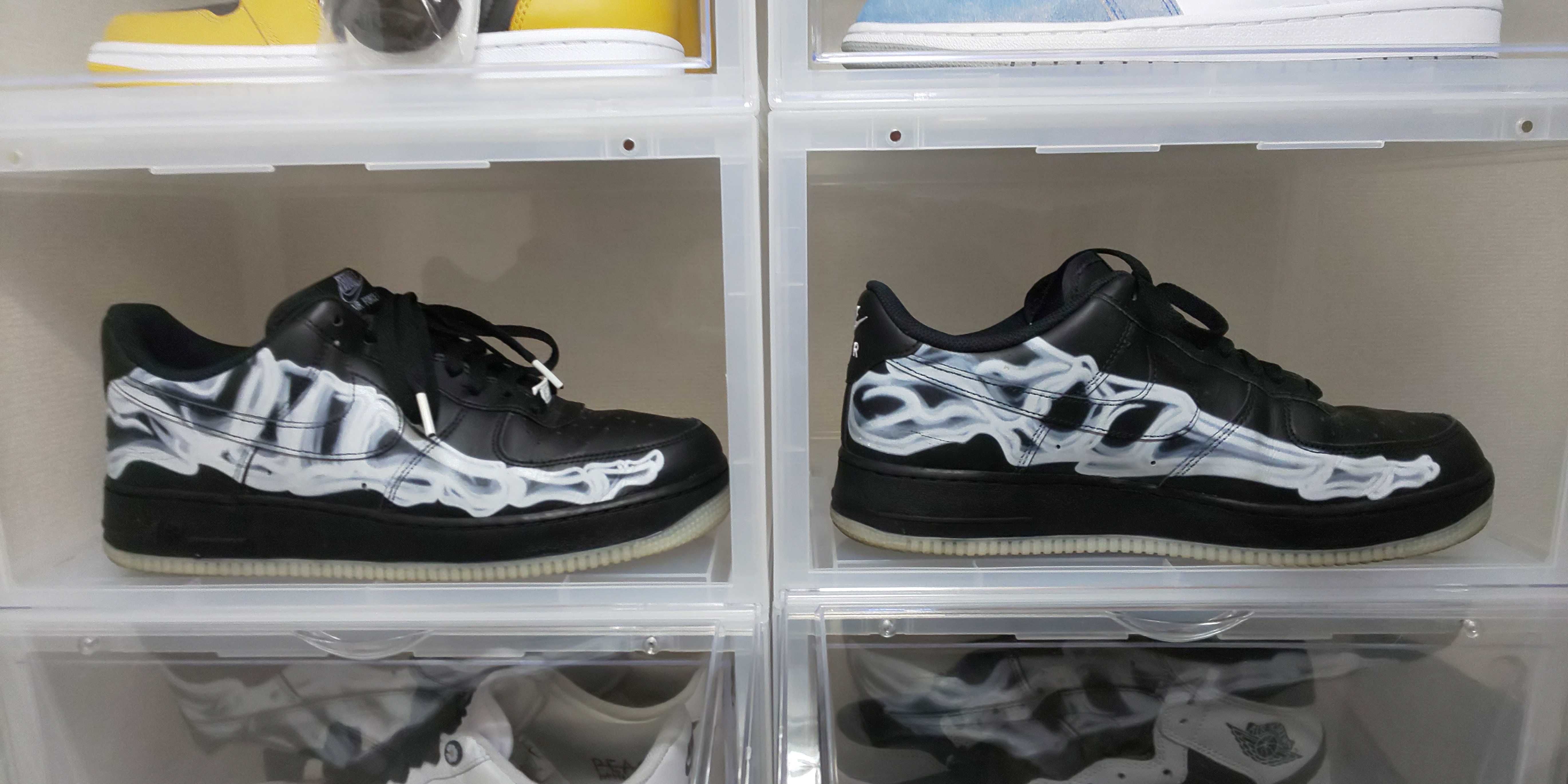Nike Air Force 1 Low "Black Skeleton"