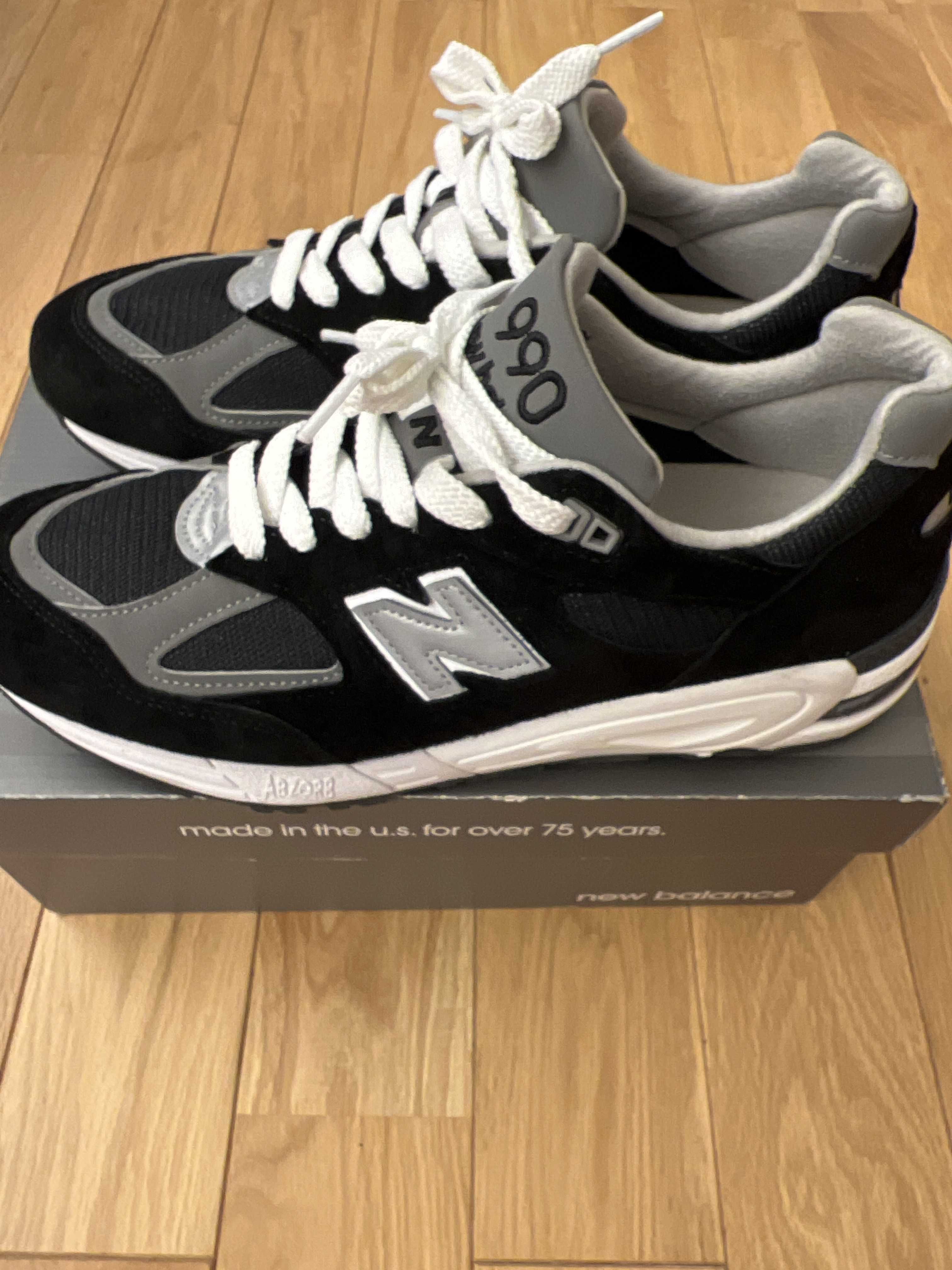 New Balance 990V2 "Black"