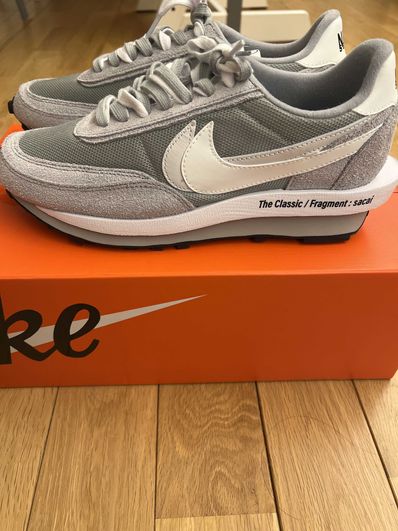 Fragment × sacai × Nike LD Waffle "Light Smoke Grey"