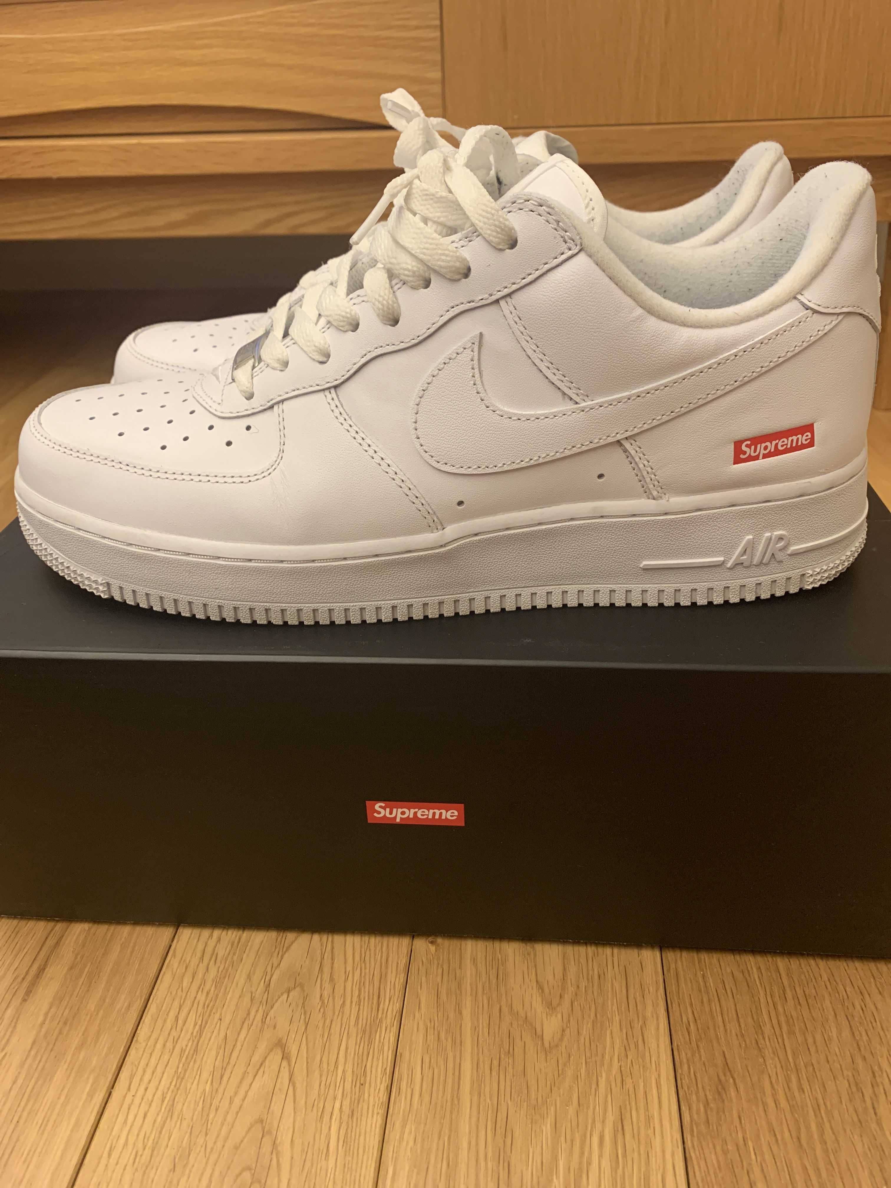 Supreme × Nike Air Force 1 Low "White"