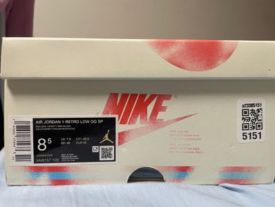 Trophy Room × Nike Air Jordan 1 Low OG "Home"