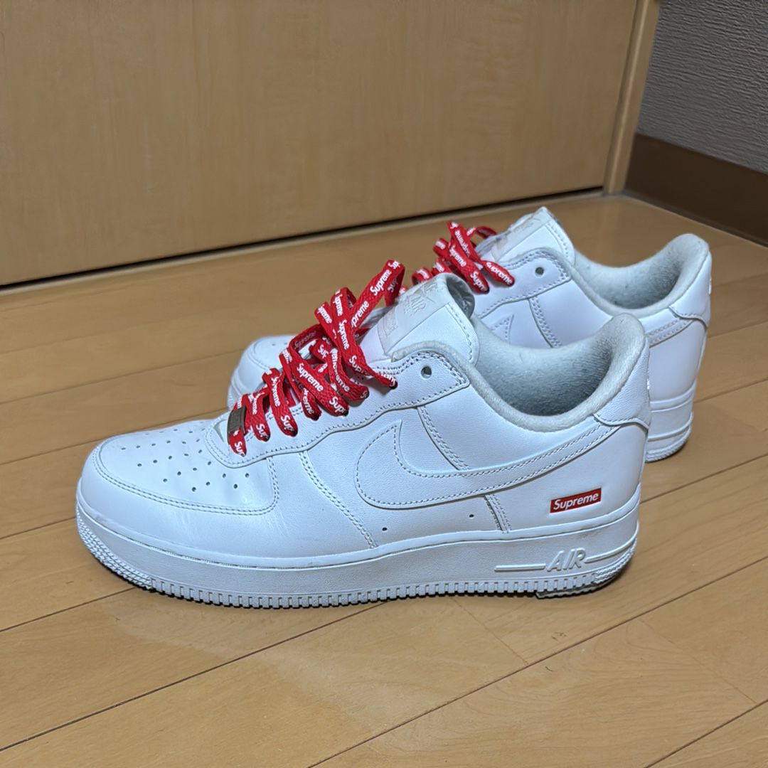 Supreme × Nike Air Force 1 Low "White"