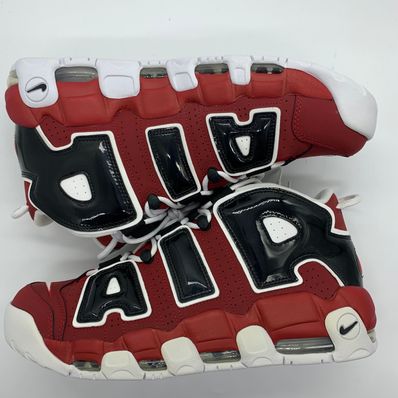 Nike Air More Uptempo ’96 "Black and Varsity Red" (2021)