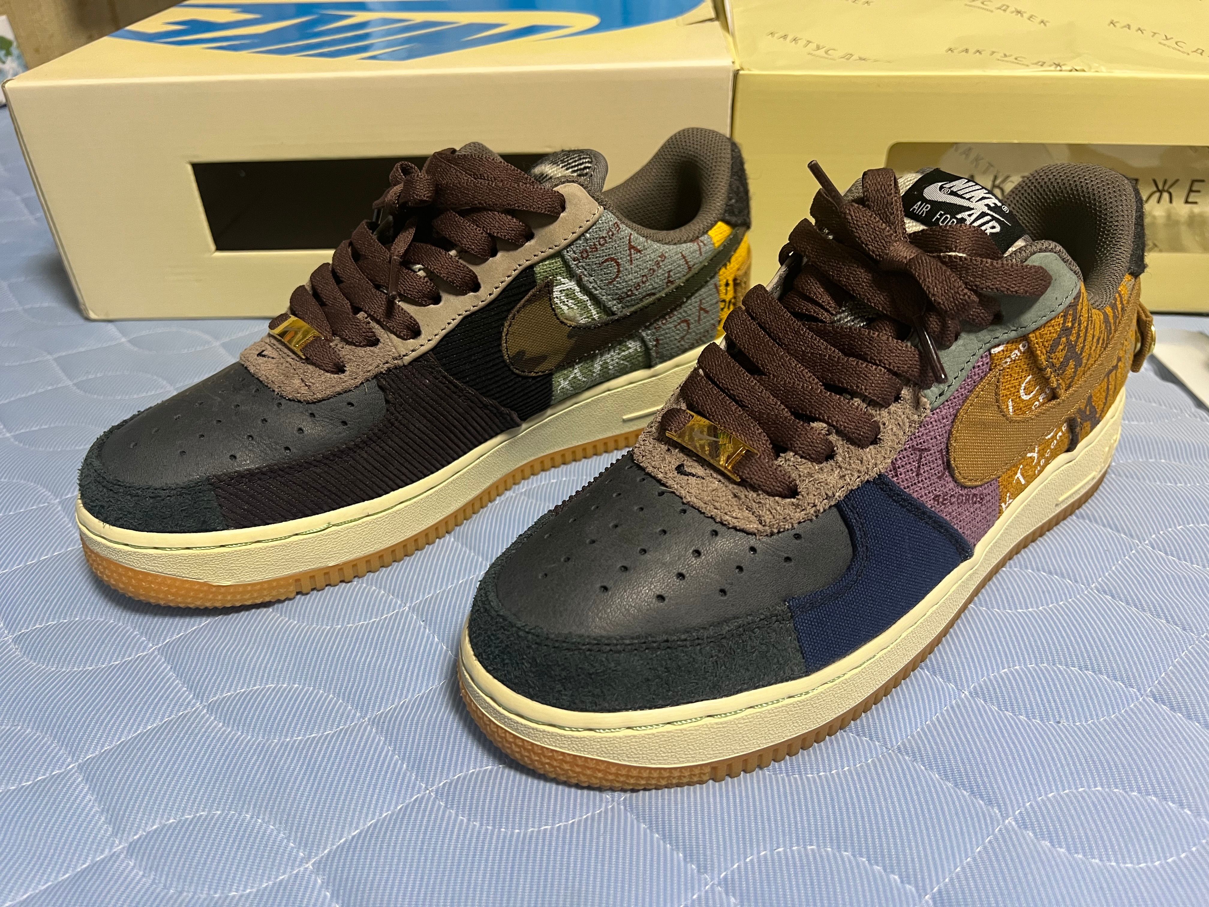 Travis Scott × Nike Air Force 1 Low Cactus Jack "Multi Color"