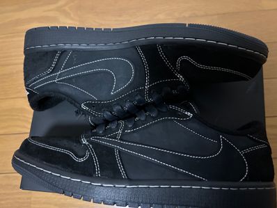 Travis Scott × Nike Air Jordan 1 Low OG SP "Black Phantom"