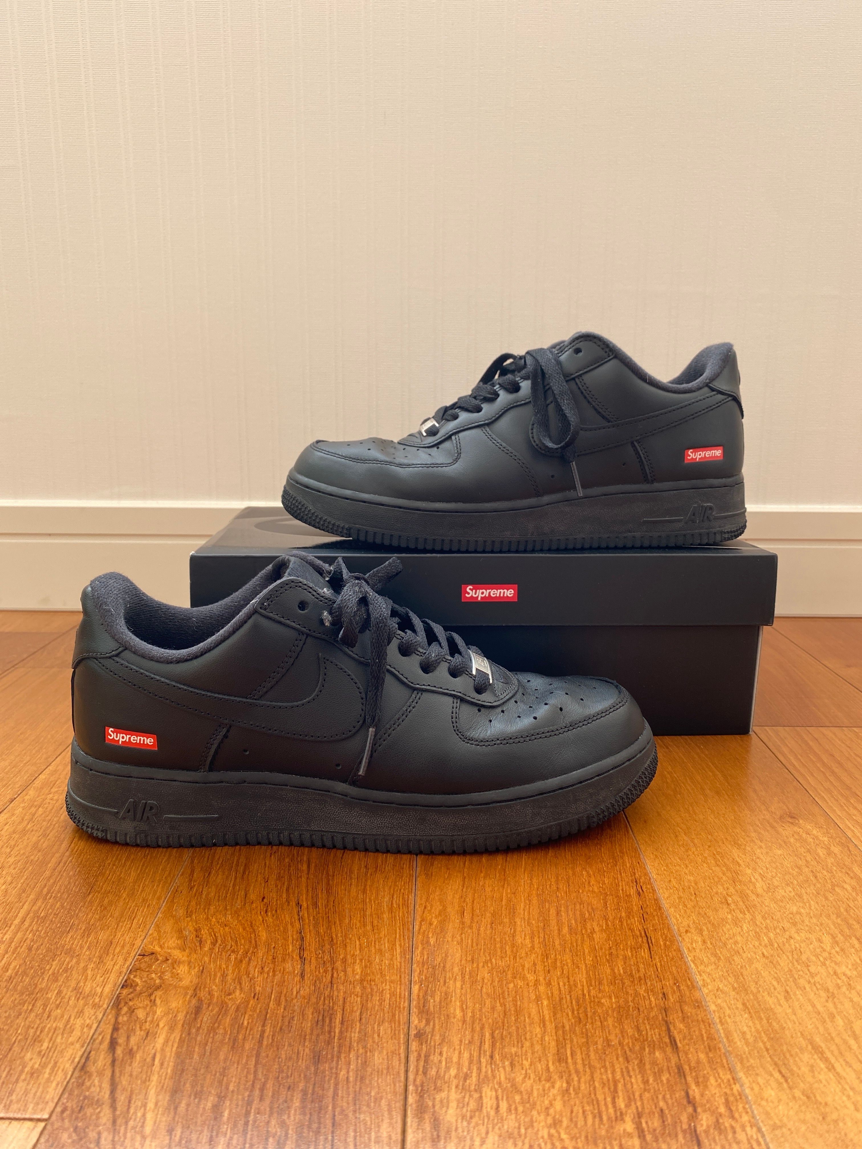 Supreme × Nike Air Force 1 Low "Black"