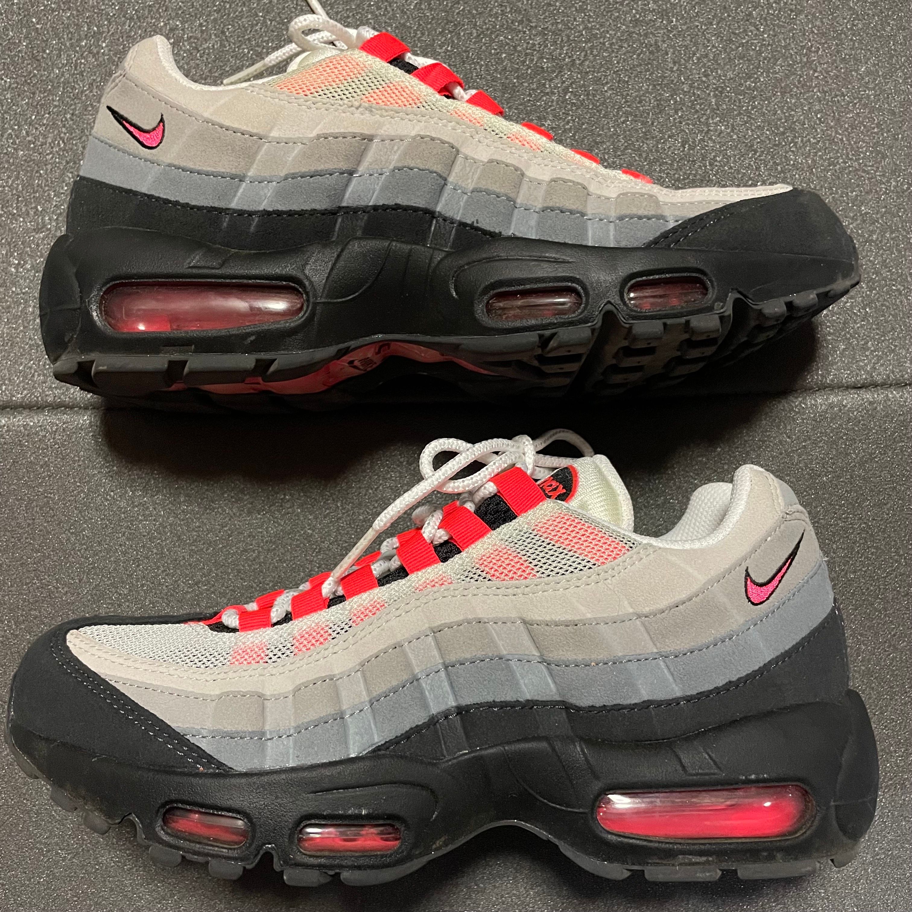 Nike Air Max 95 "White/Solar Red"