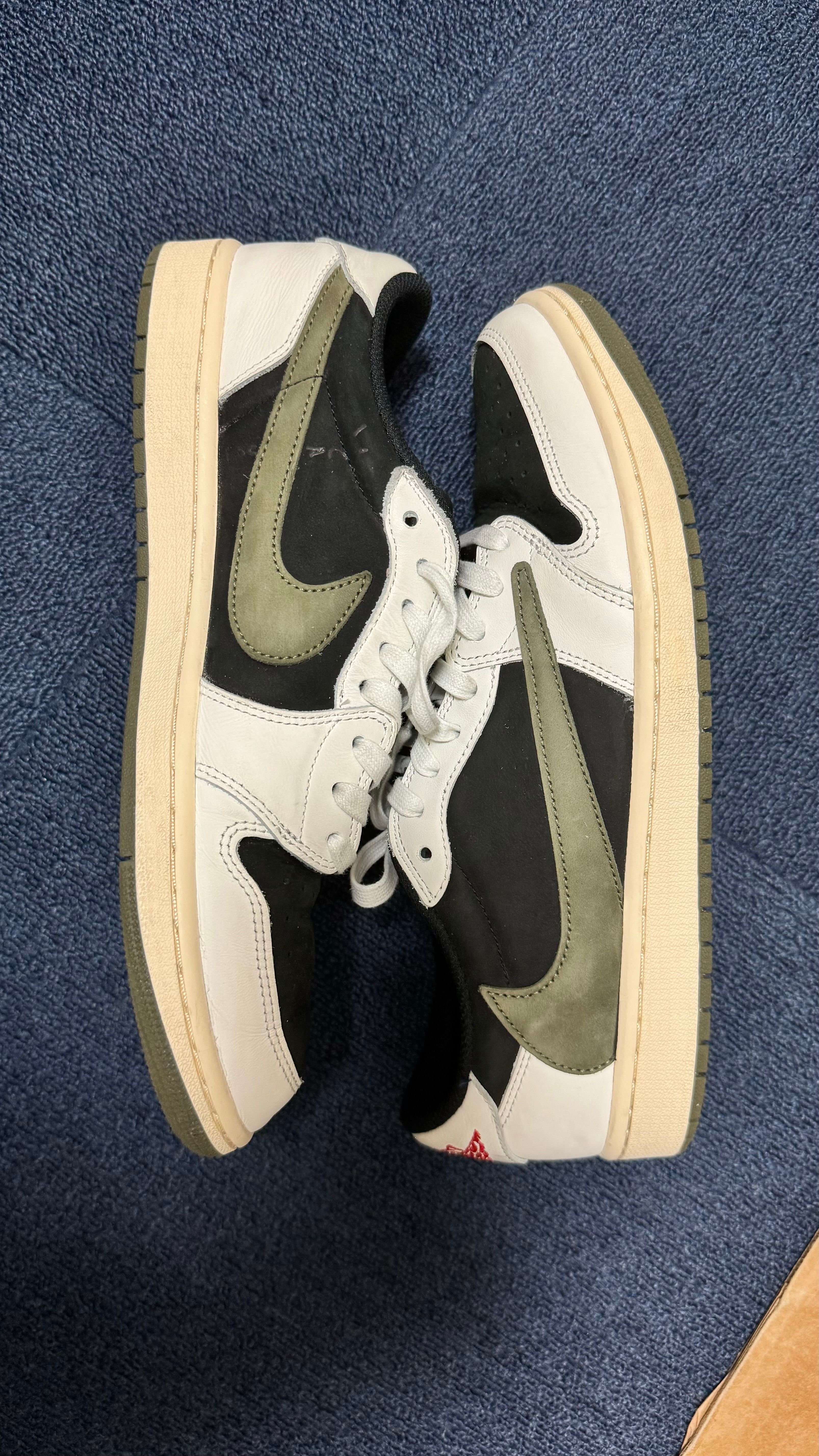 Travis Scott × Nike Women's Air Jordan 1 Low OG "Medium Olive"