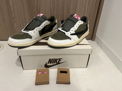 Travis Scott × Nike Air Jordan 1 Low OG SP "Reverse Olive"