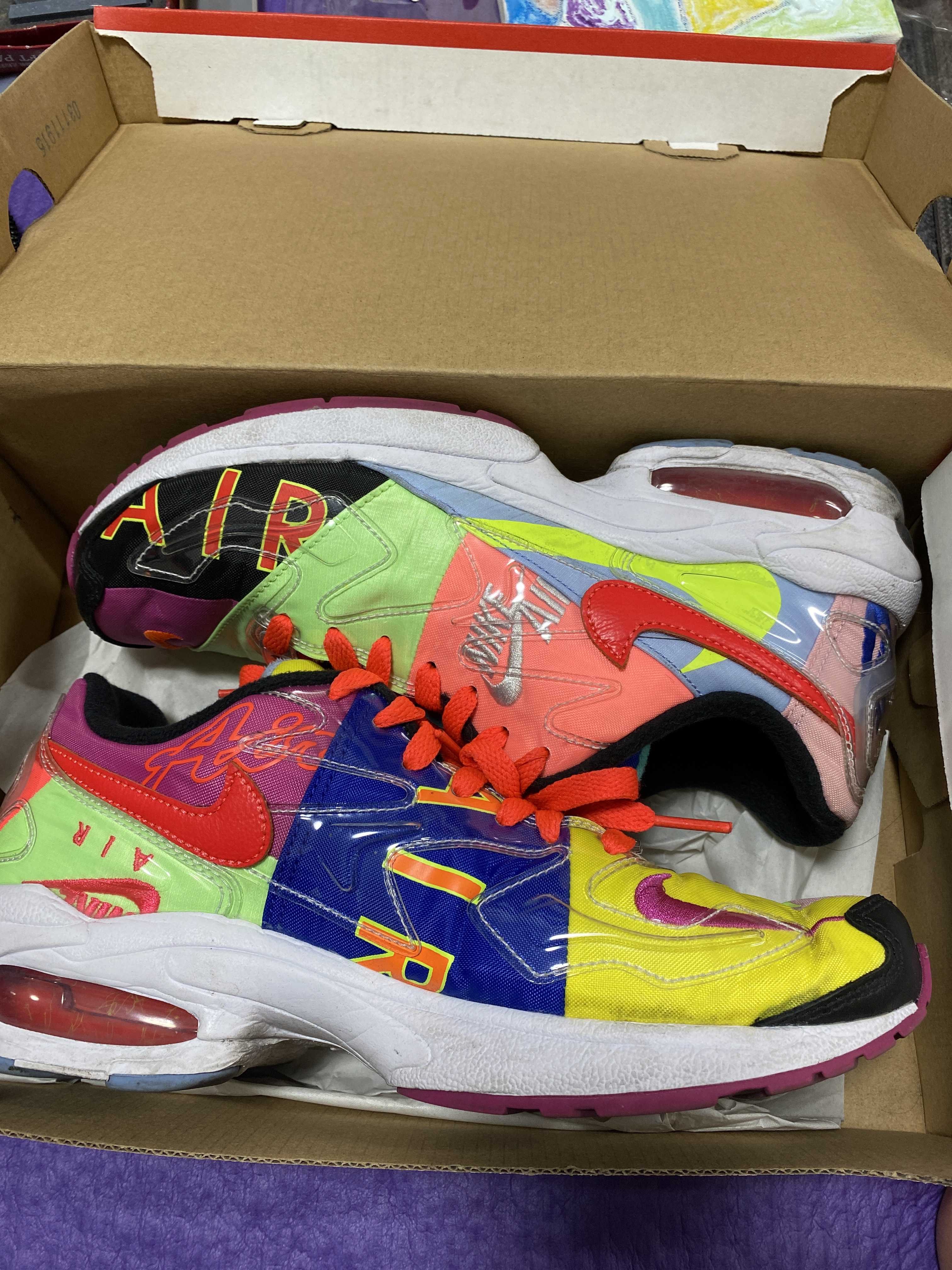 atmos × Nike Air Max 2 Light "Multi" (BV7406-001/CJ6200-001)