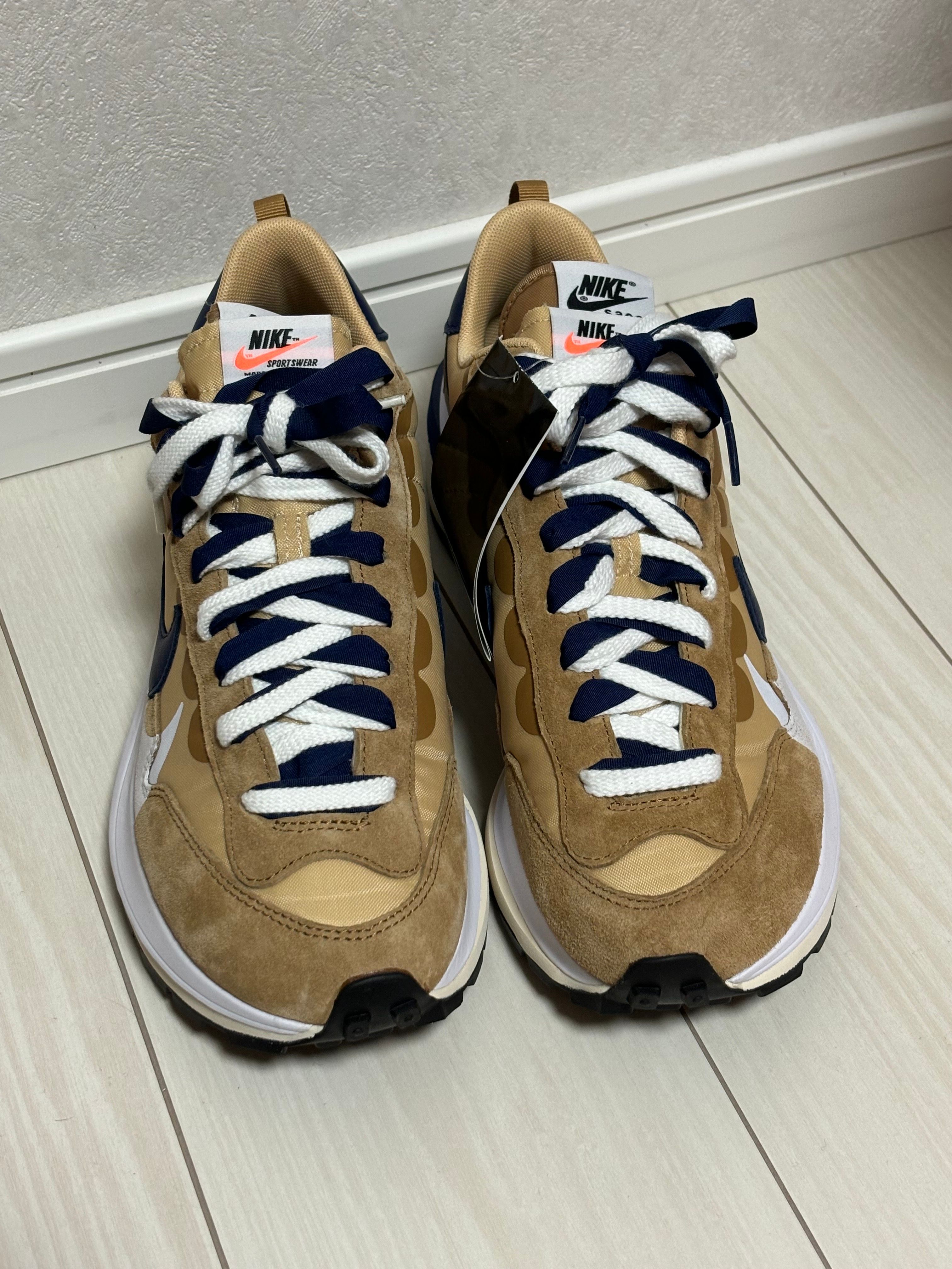 Sacai × Nike Vapor Waffle "Sesame And Blue Void"
