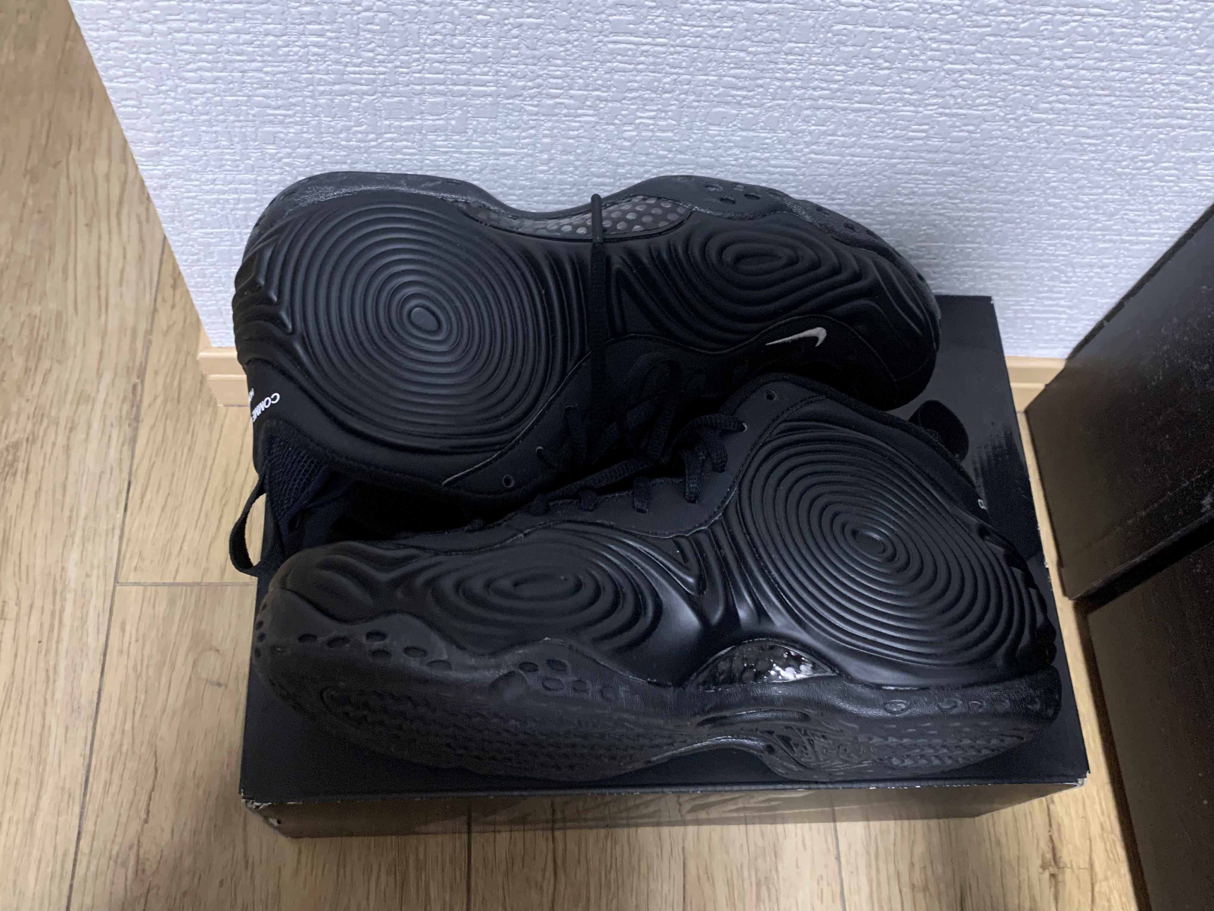 COMME des GARCONS × Nike Air Foamposite One "Black"
