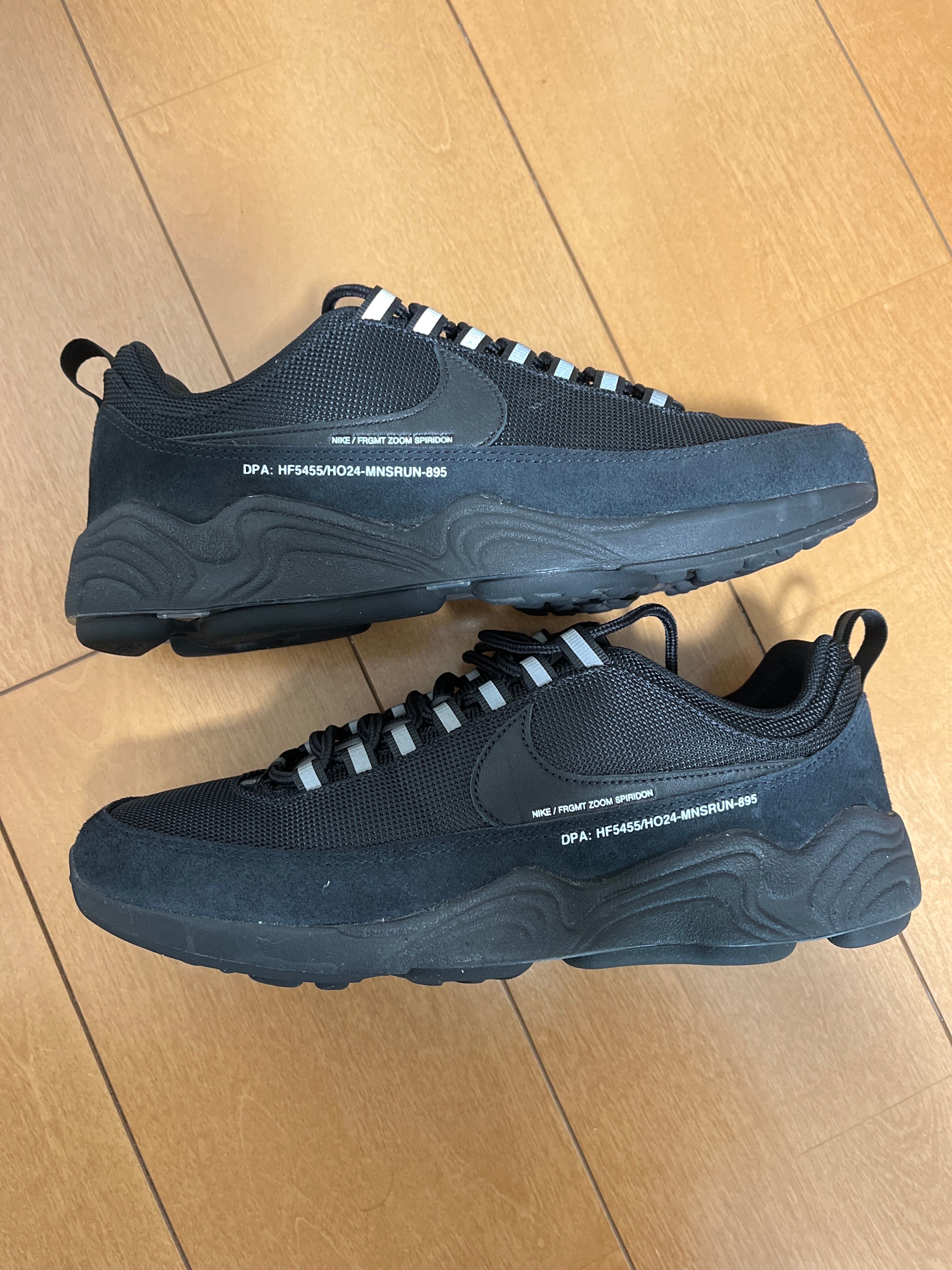 Fragment × Nike Air Zoom Spiridon SP "Black"