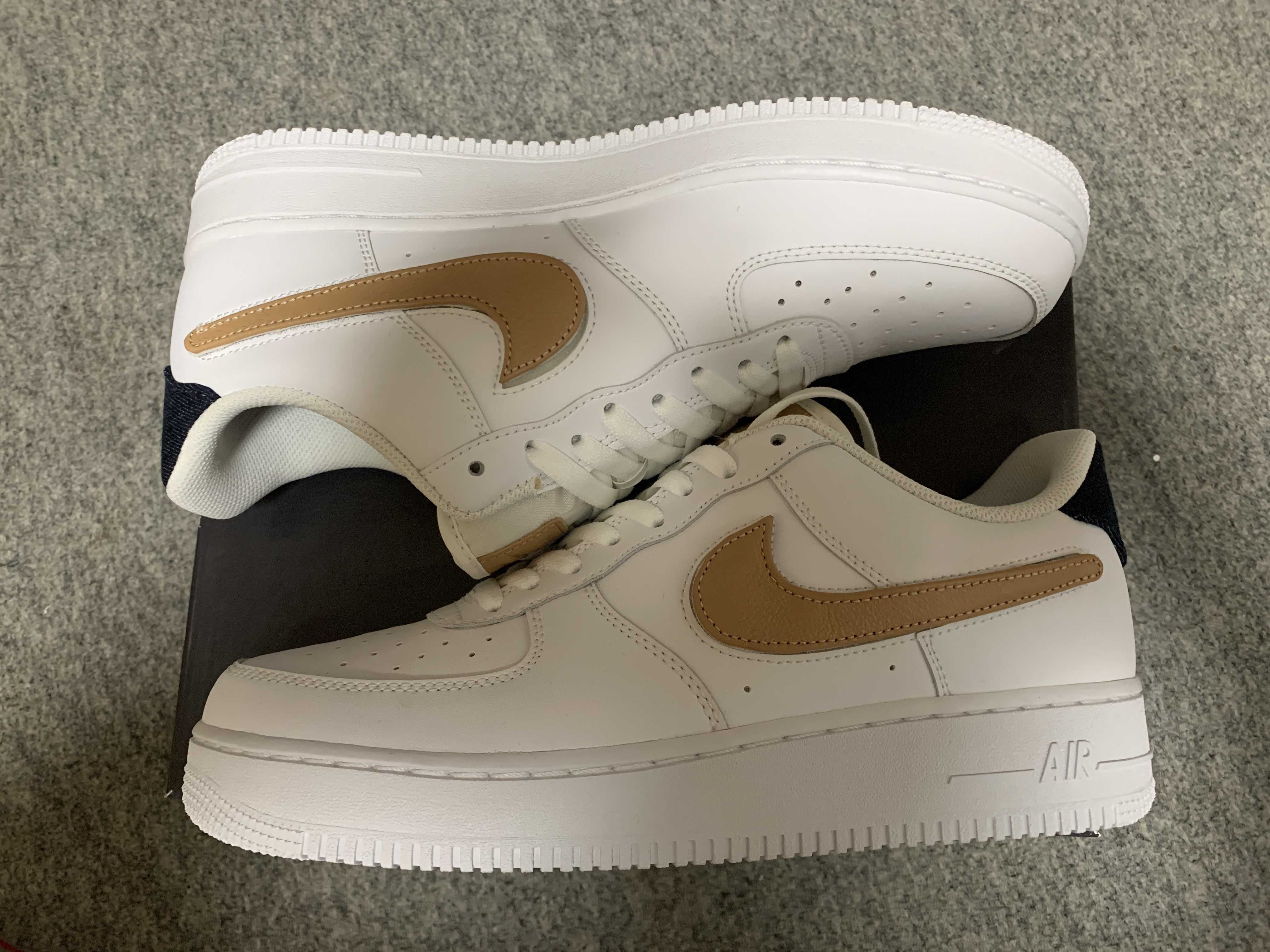 Nike Air Force 1 Low Removable Swoosh Pack "White"