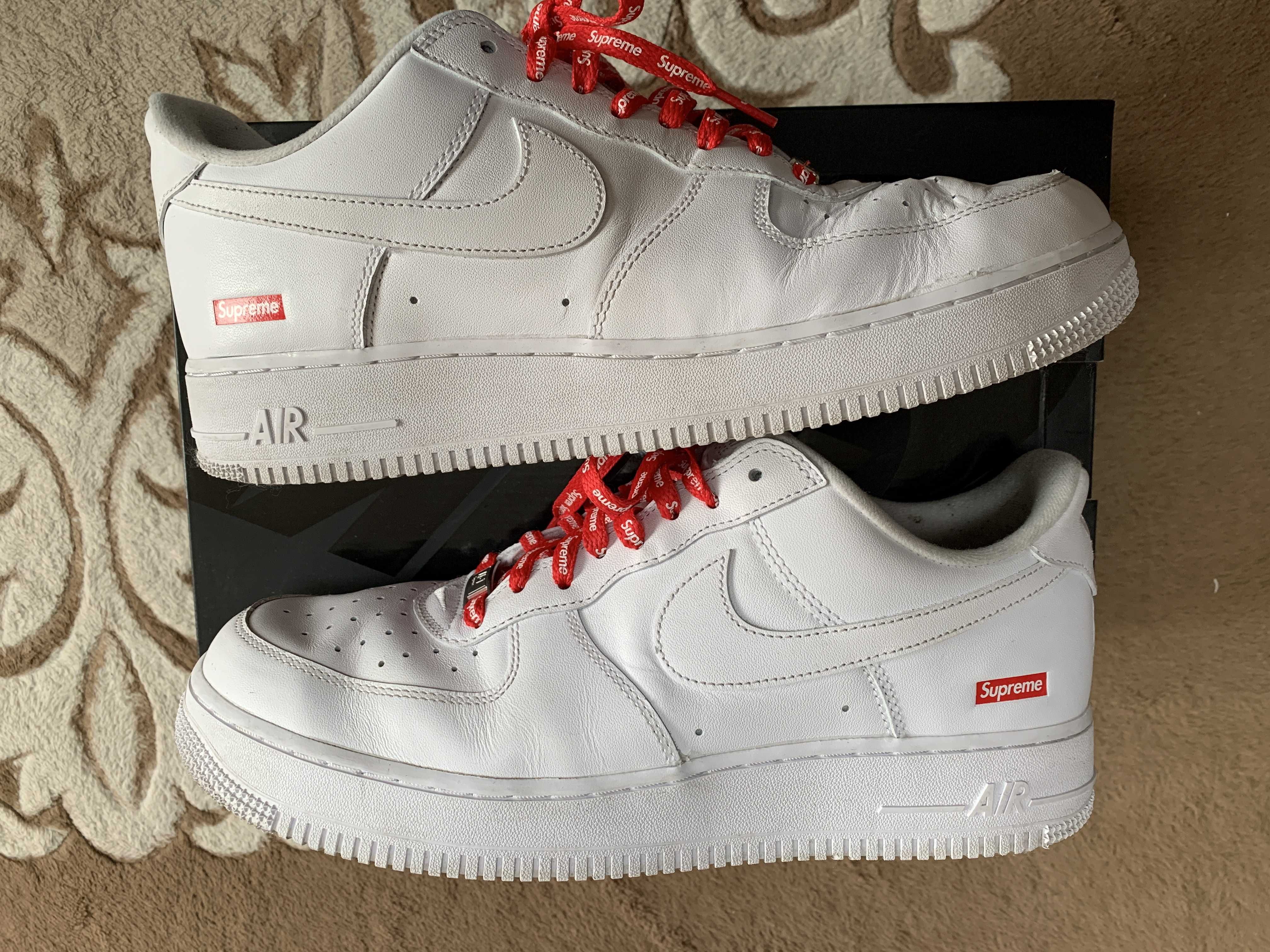 Supreme × Nike Air Force 1 Low "White"
