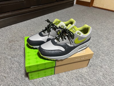 HUF × Nike Air Max 1 "Anthracite and Medium Grey"